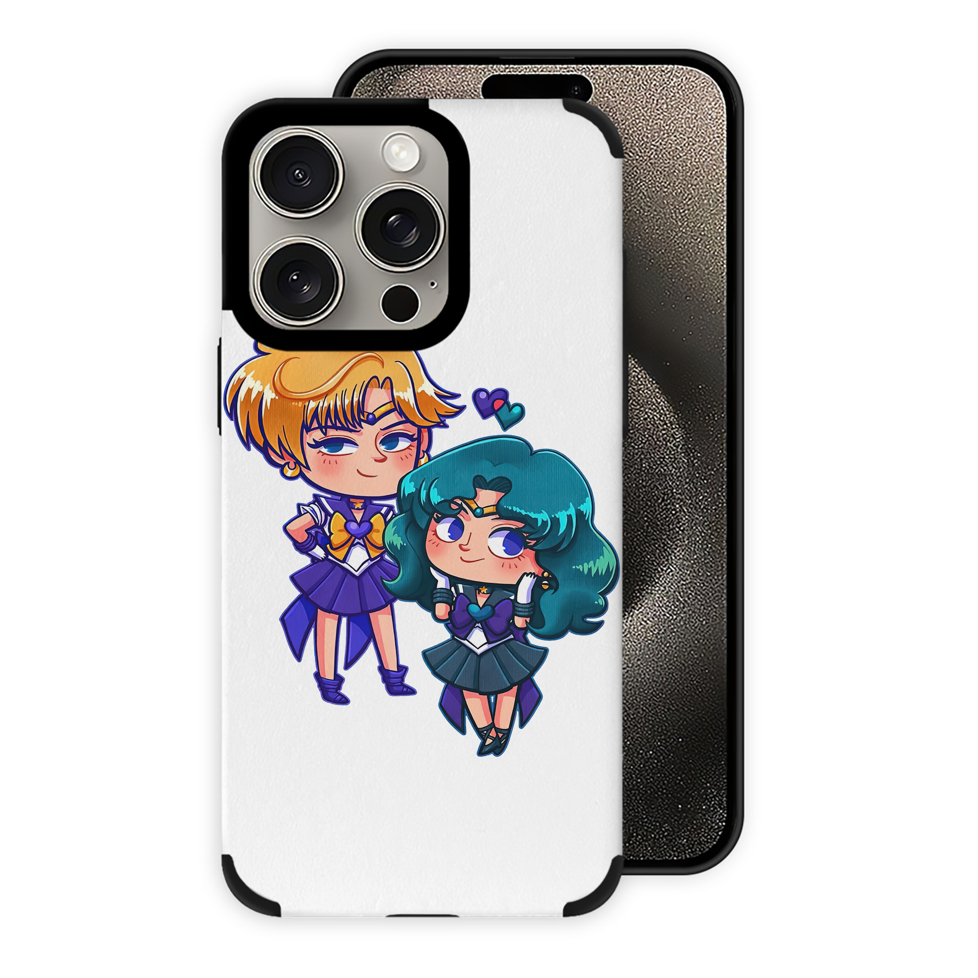 （画像用） 美少女戦士セーラームーン 天王はるか Sailor Moon Tenoh Haruka 【iPhone15ProMax対応】 PUレザー スマホケース 耐衝撃＆黄変防止