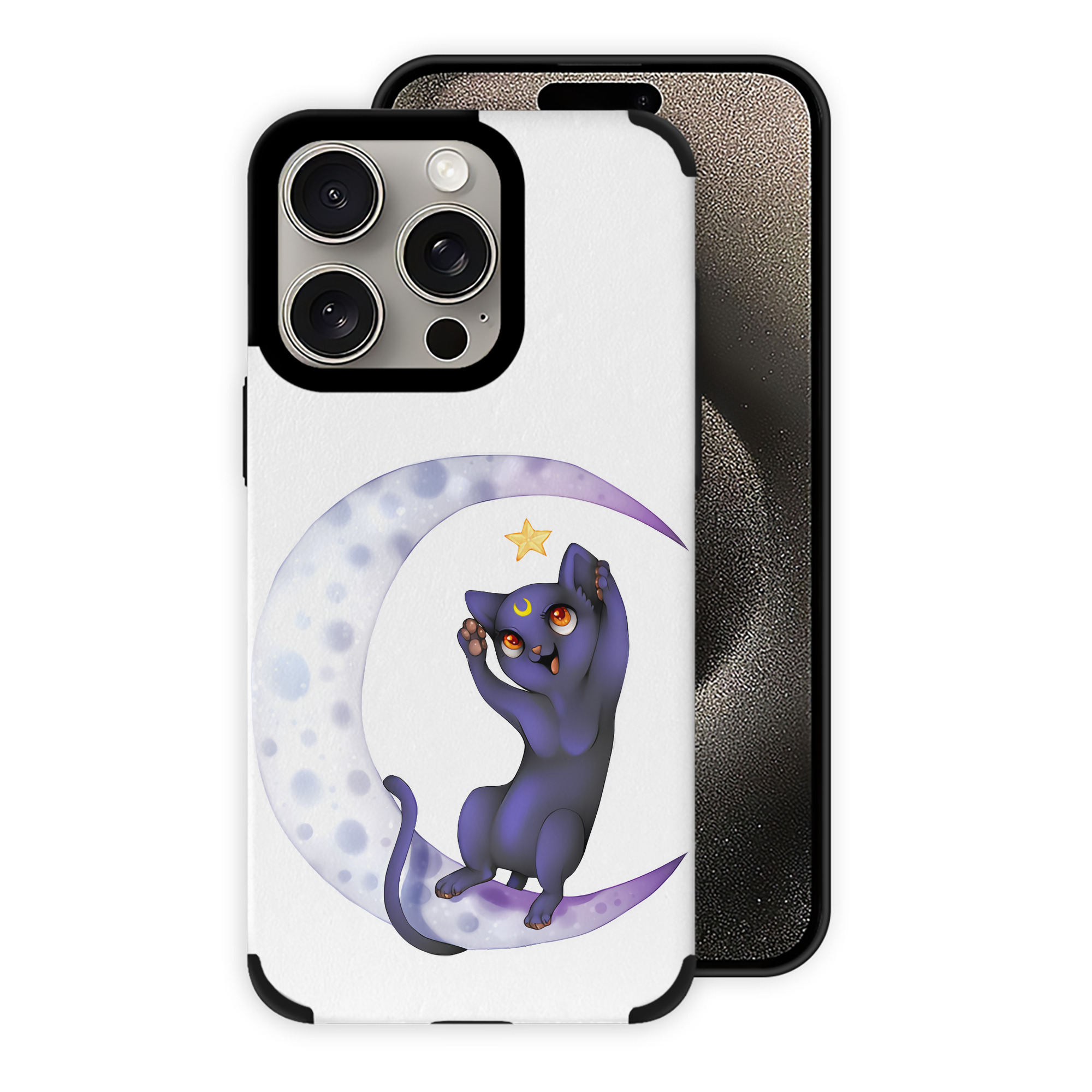 （画像用） 美少女戦士セーラームーン Sailor Moon 【iPhone15ProMax対応】 PUレザー スマホケース 耐衝撃＆黄変防止