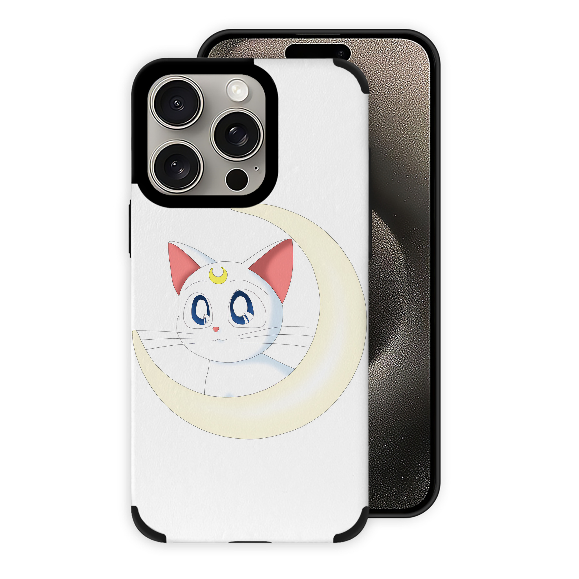 （画像用） 美少女戦士セーラームーン Sailor Moon 【iPhone15ProMax対応】 PUレザー スマホケース 耐衝撃＆黄変防止