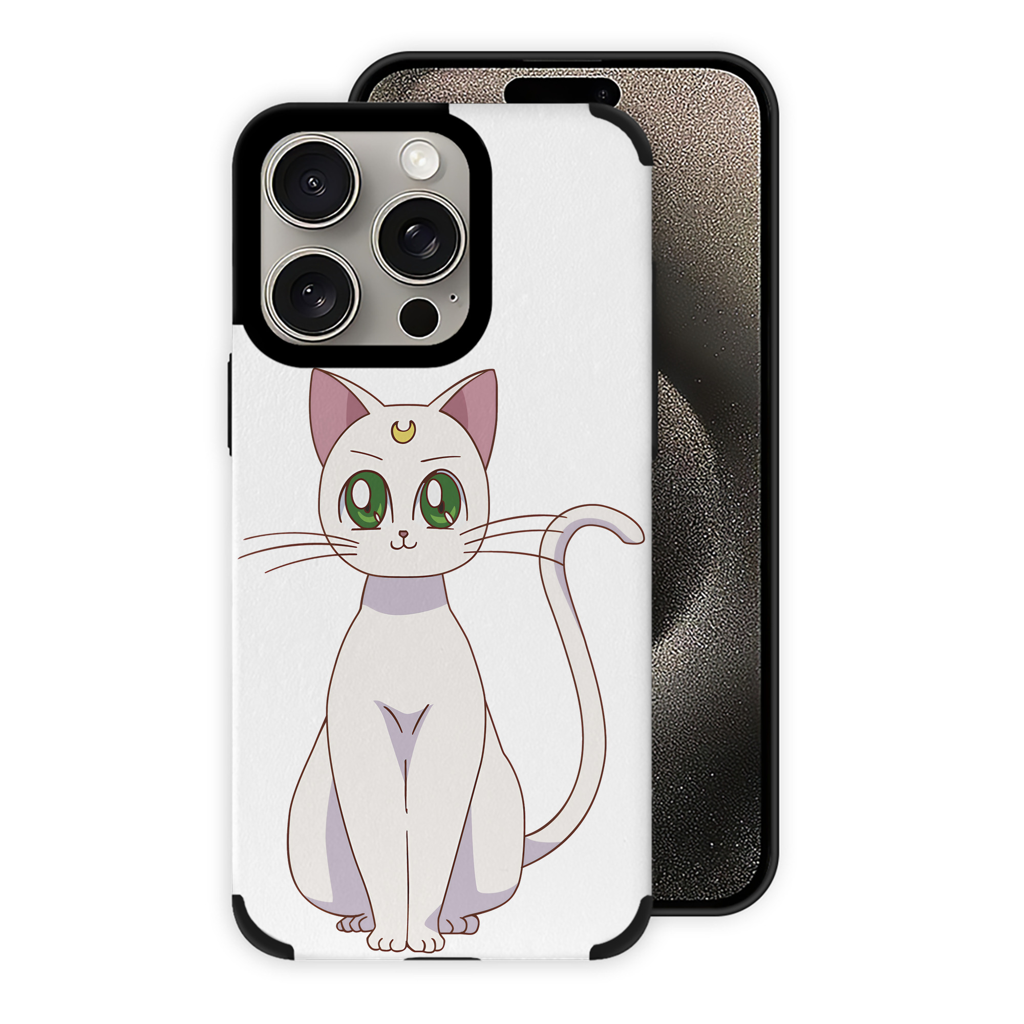 （画像用） 美少女戦士セーラームーン Sailor Moon 【iPhone15ProMax対応】 PUレザー スマホケース 耐衝撃＆黄変防止