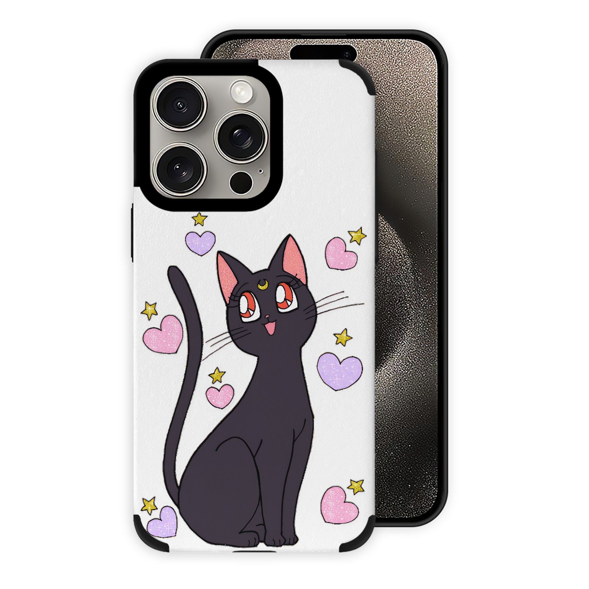 （画像用） 美少女戦士セーラームーン Sailor Moon 【iPhone15ProMax対応】 PUレザー スマホケース 耐衝撃＆黄変防止