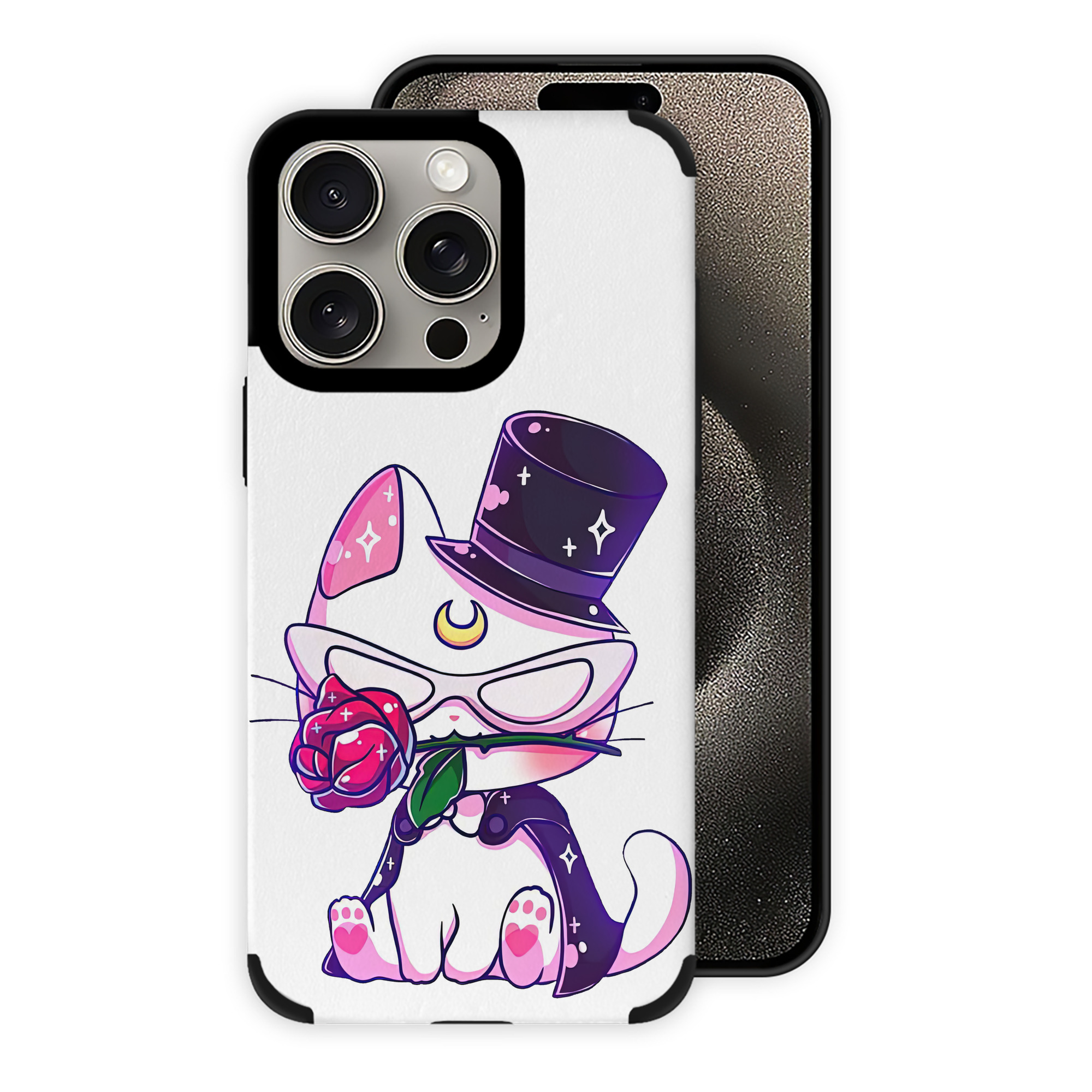 （画像用） 美少女戦士セーラームーン Sailor Moon 【iPhone15ProMax対応】 PUレザー スマホケース 耐衝撃＆黄変防止
