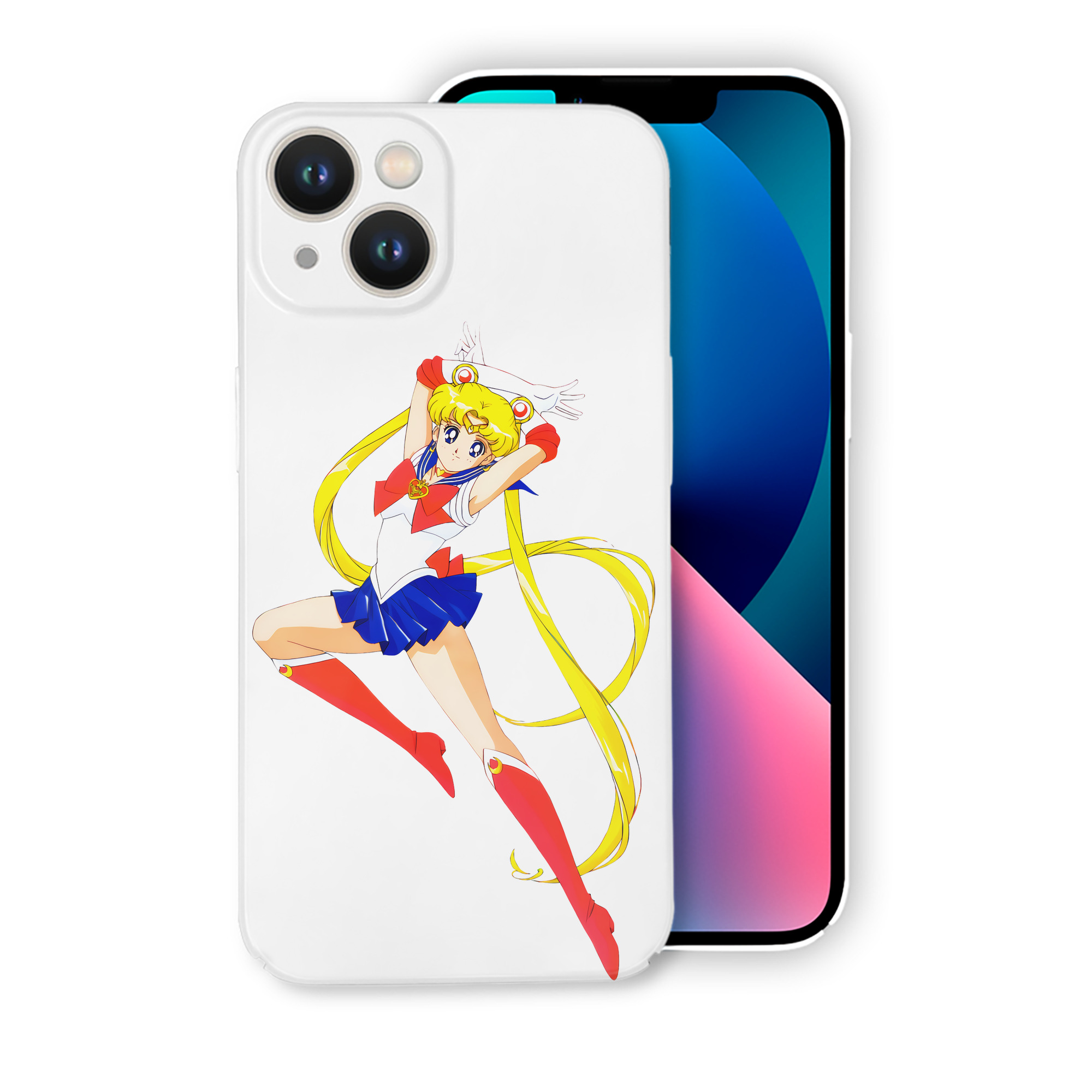 （画像用） 美少女戦士セーラームーン 月野 うさぎ つきの うさぎ Sailor Moon Tsukino Usagi 【iPhone 14シリーズ対応】ハードケース