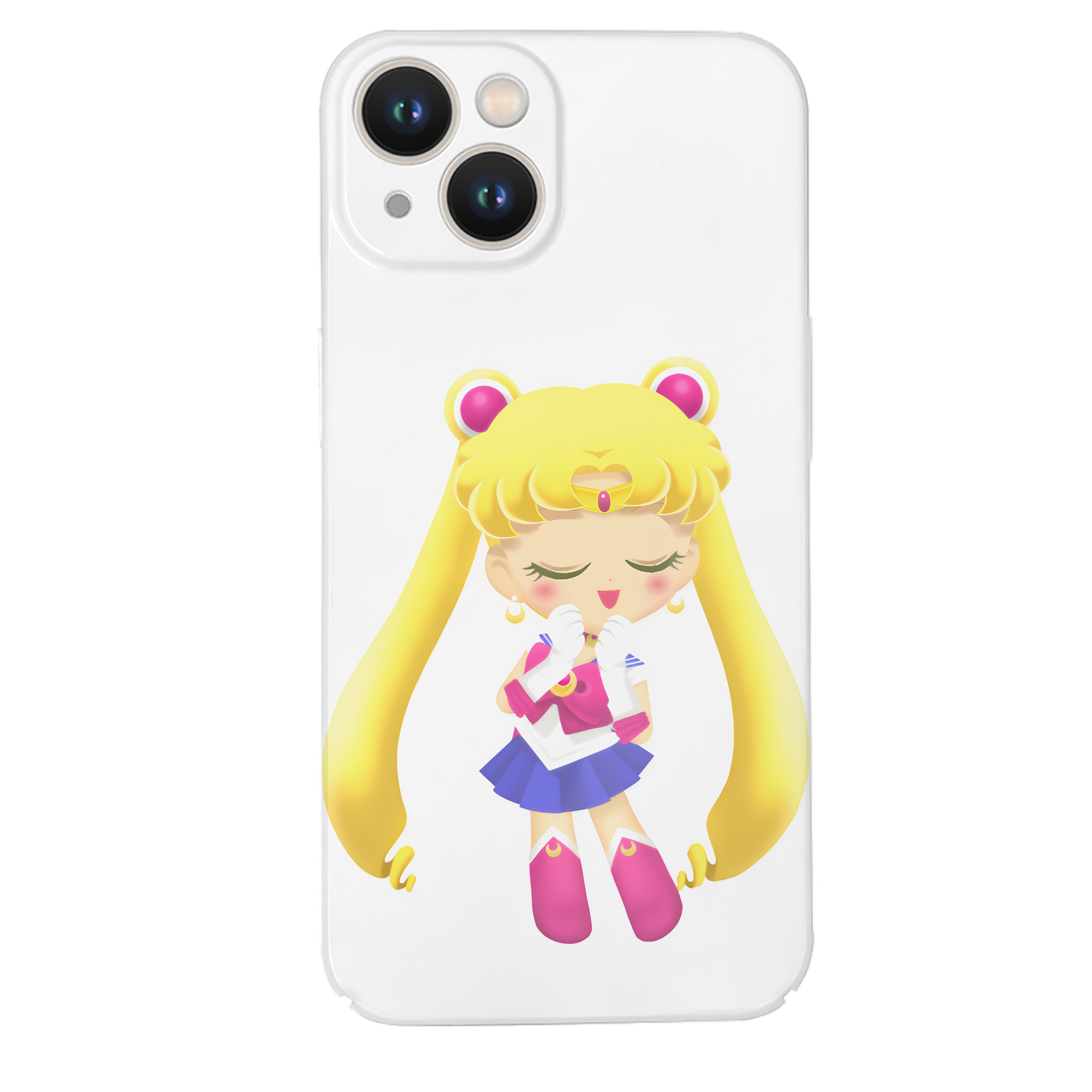 （画像用） 美少女戦士セーラームーン 月野 うさぎ つきの うさぎ Sailor Moon Tsukino Usagi 【iPhone 14シリーズ対応】ハードケース