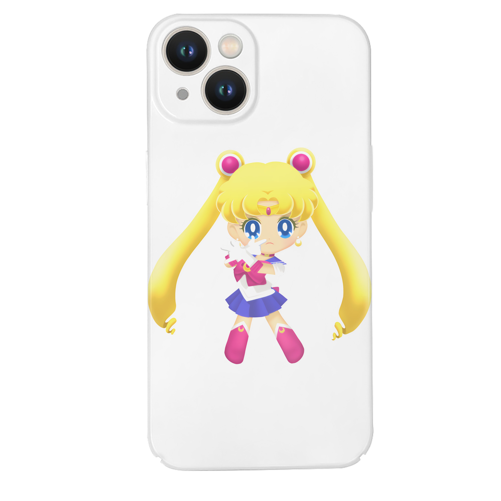（画像用） 美少女戦士セーラームーン 月野 うさぎ つきの うさぎ Sailor Moon Tsukino Usagi 【iPhone 14シリーズ対応】ハードケース