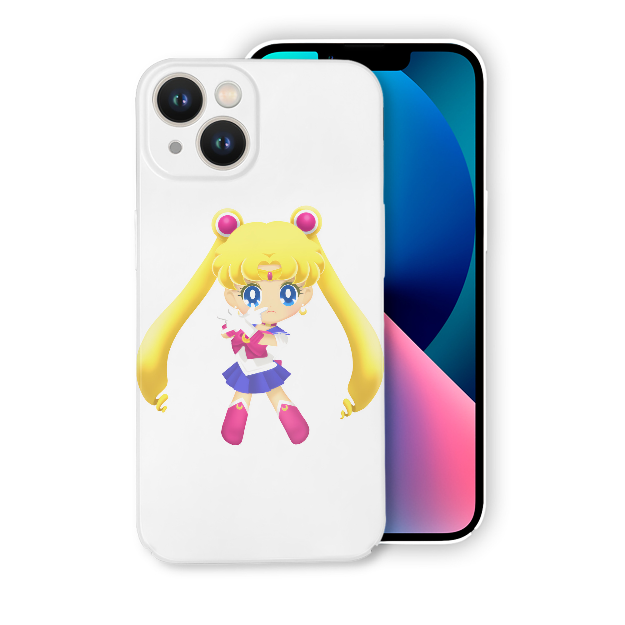 （画像用） 美少女戦士セーラームーン 月野 うさぎ つきの うさぎ Sailor Moon Tsukino Usagi 【iPhone 14シリーズ対応】ハードケース