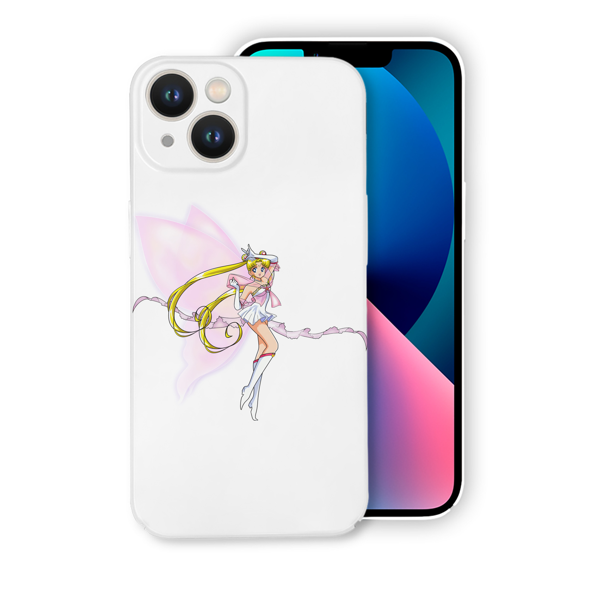 （画像用） 美少女戦士セーラームーン 月野 うさぎ つきの うさぎ Sailor Moon Tsukino Usagi 【iPhone 14シリーズ対応】ハードケース