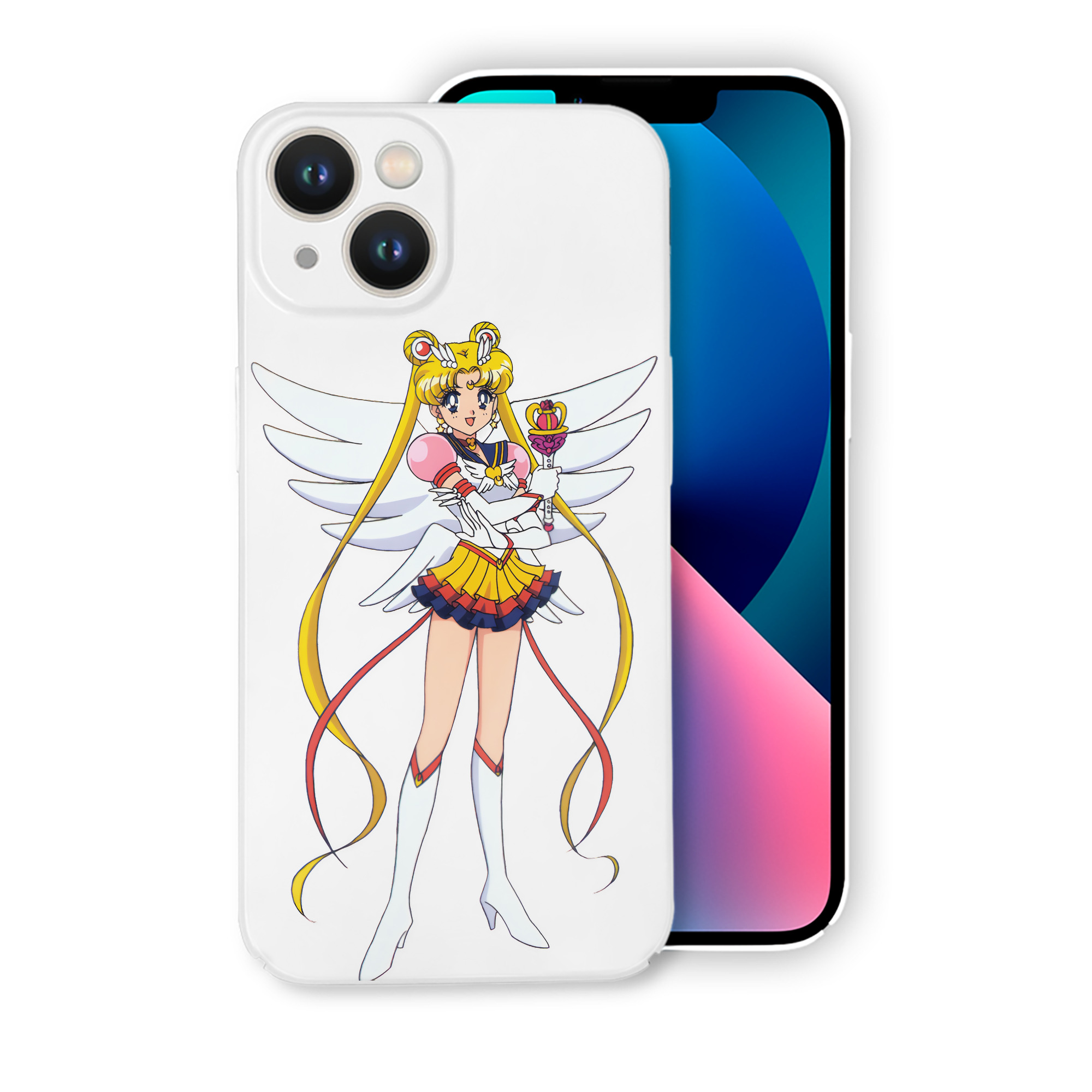 （画像用） 美少女戦士セーラームーン 月野 うさぎ つきの うさぎ Sailor Moon Tsukino Usagi 【iPhone 14シリーズ対応】ハードケース