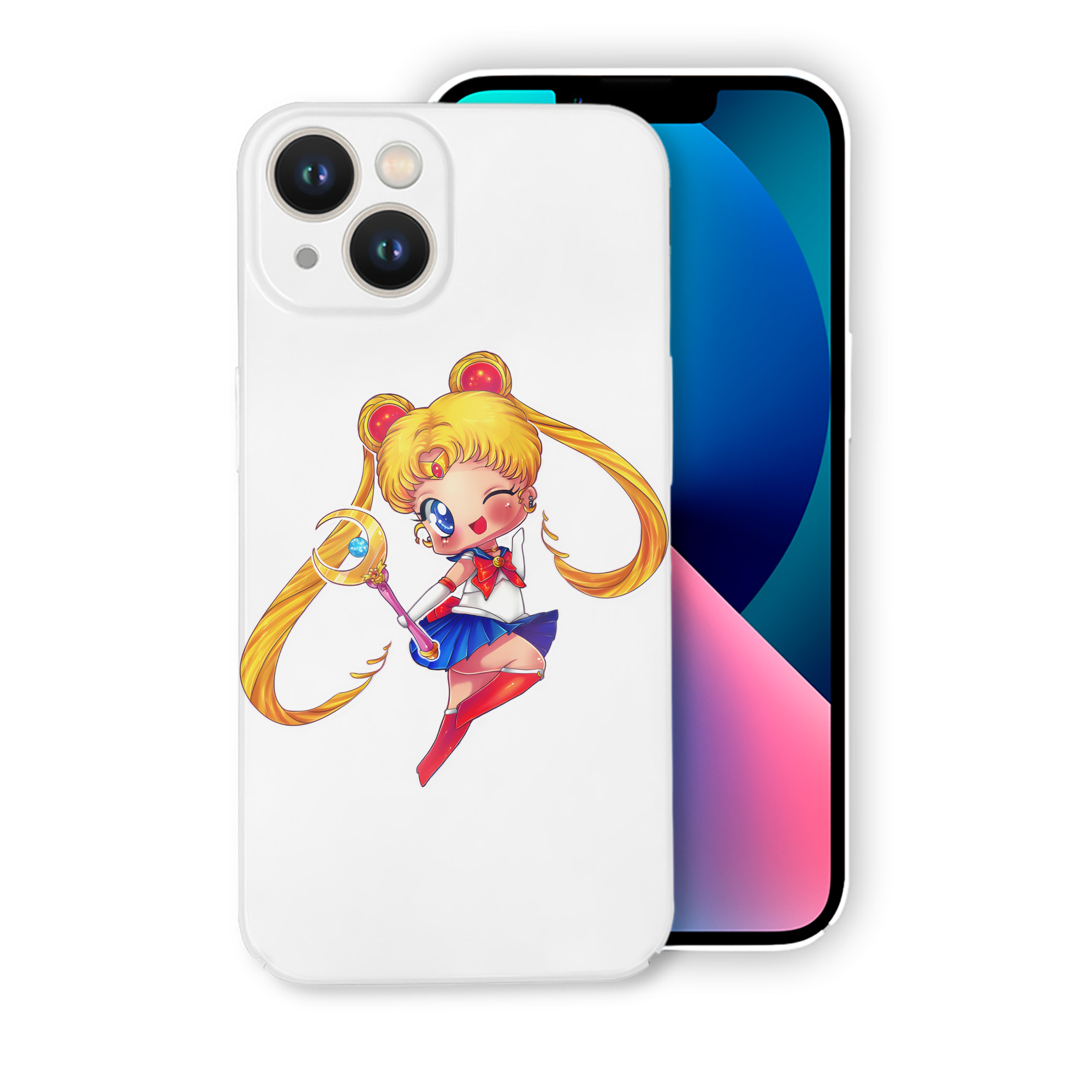 （画像用） 美少女戦士セーラームーン 月野 うさぎ つきの うさぎ Sailor Moon Tsukino Usagi 【iPhone 14シリーズ対応】ハードケース
