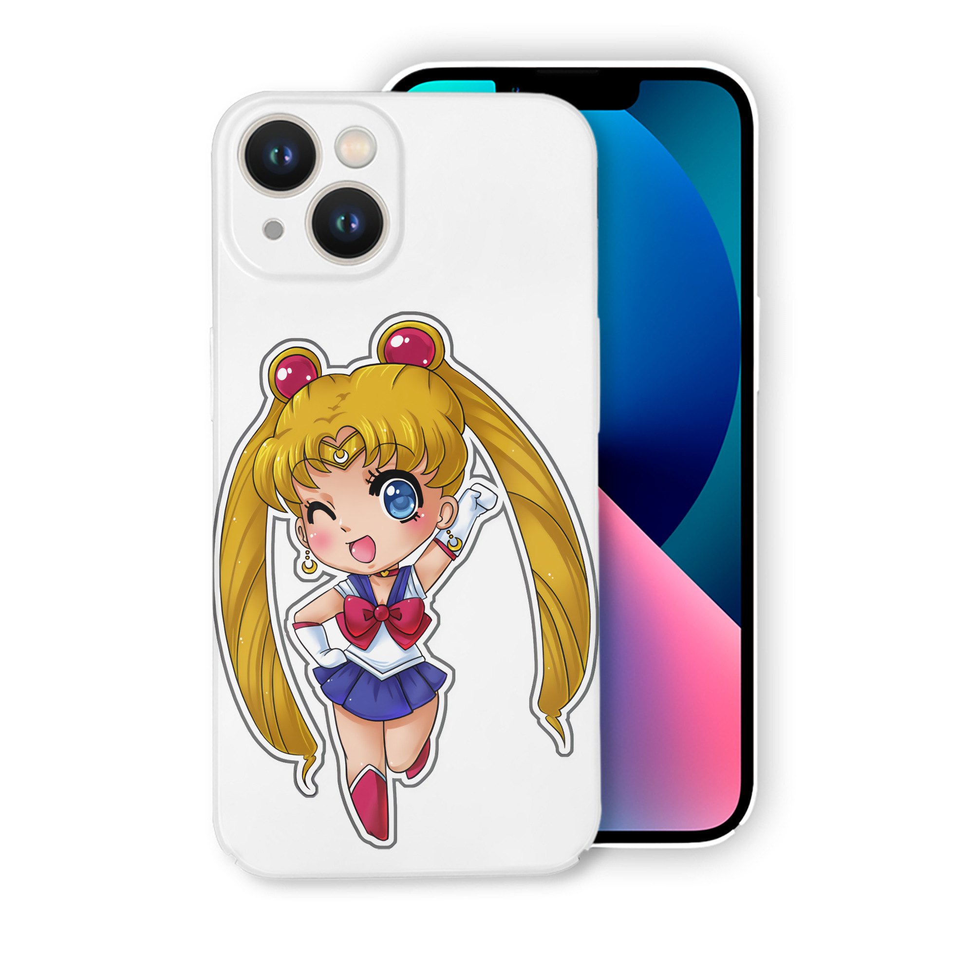 （画像用） 美少女戦士セーラームーン 月野 うさぎ つきの うさぎ Sailor Moon Tsukino Usagi 【iPhone 14シリーズ対応】ハードケース