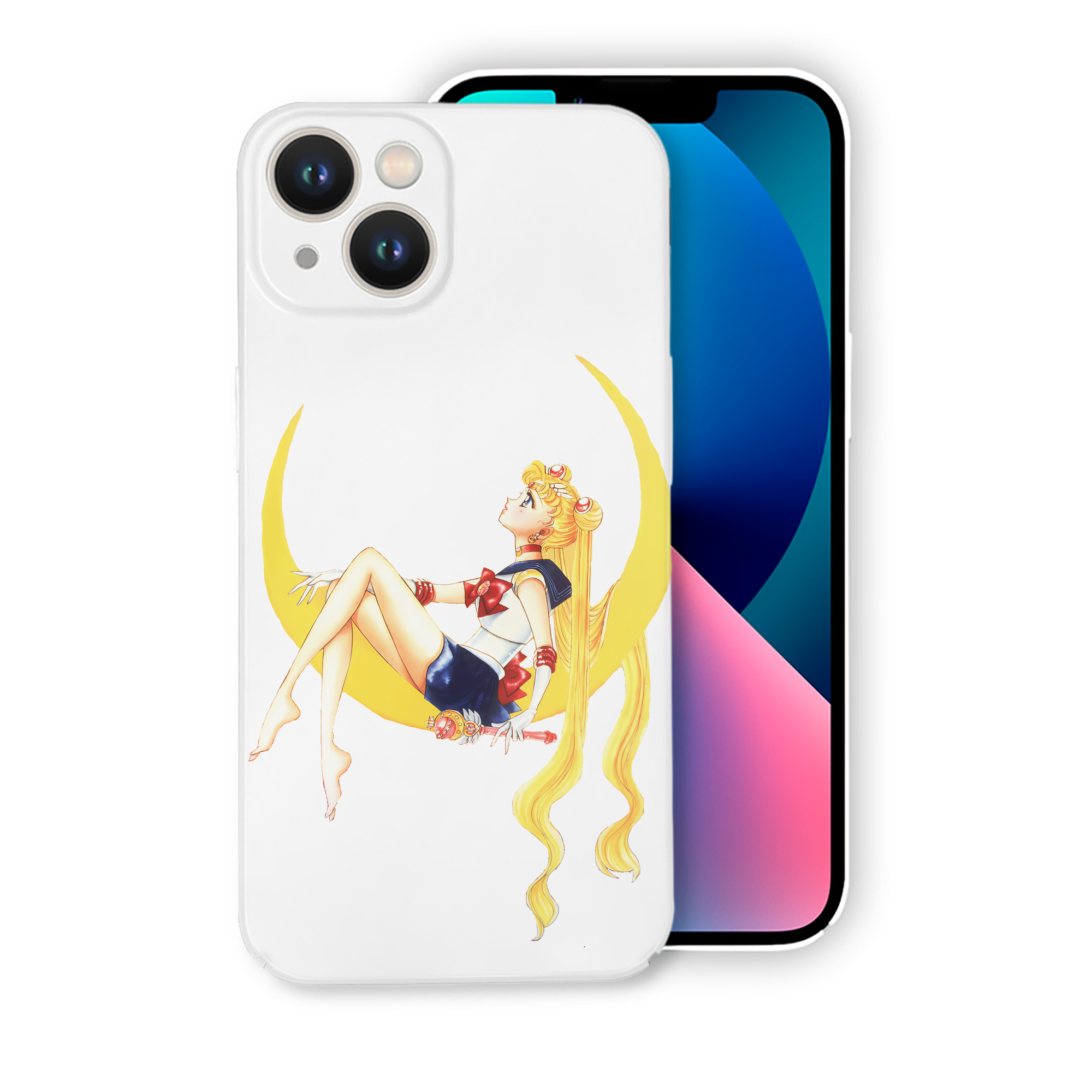 （画像用） 美少女戦士セーラームーン 月野 うさぎ つきの うさぎ Sailor Moon Tsukino Usagi 【iPhone 14シリーズ対応】ハードケース