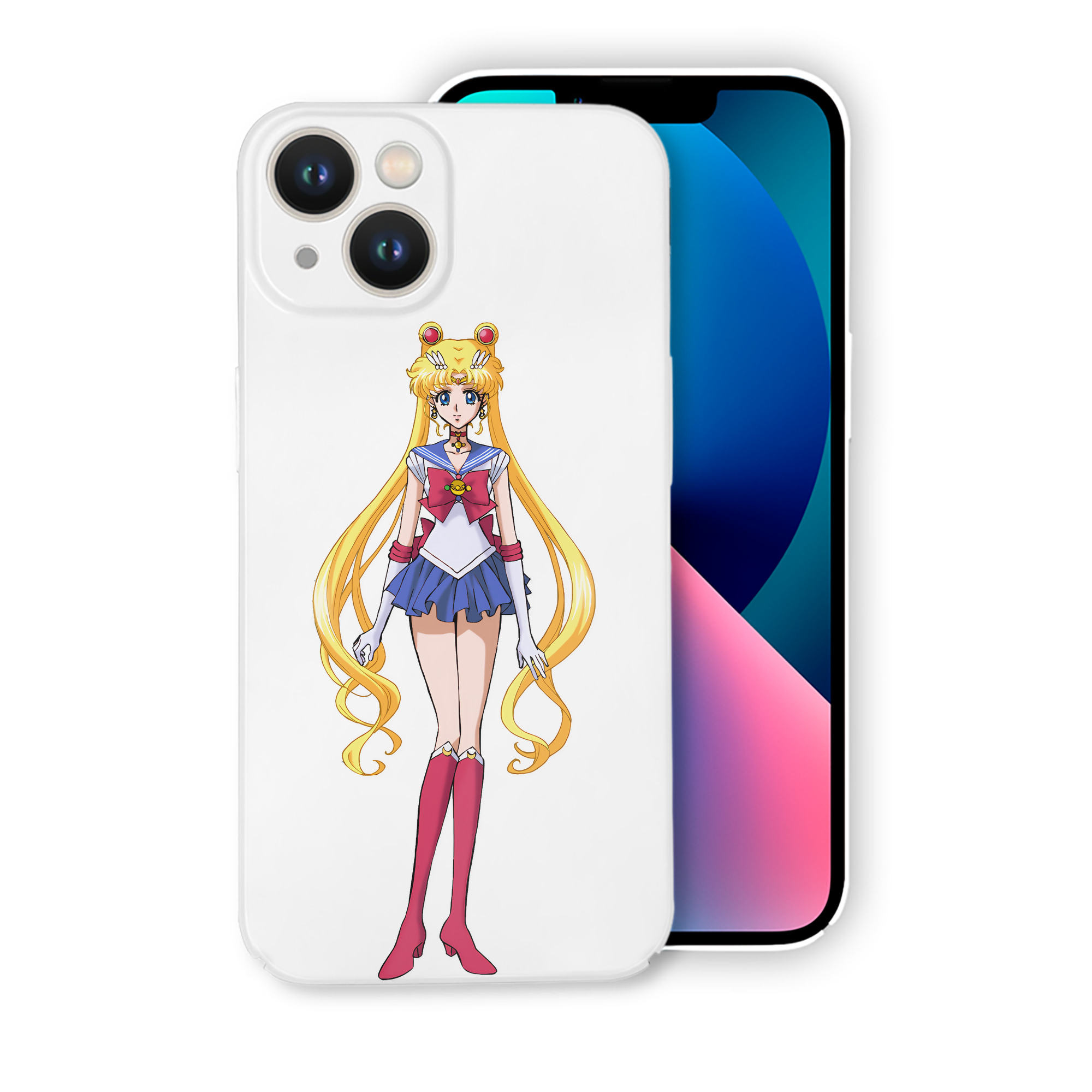 （画像用） 美少女戦士セーラームーン 月野 うさぎ つきの うさぎ Sailor Moon Tsukino Usagi 【iPhone 14シリーズ対応】ハードケース