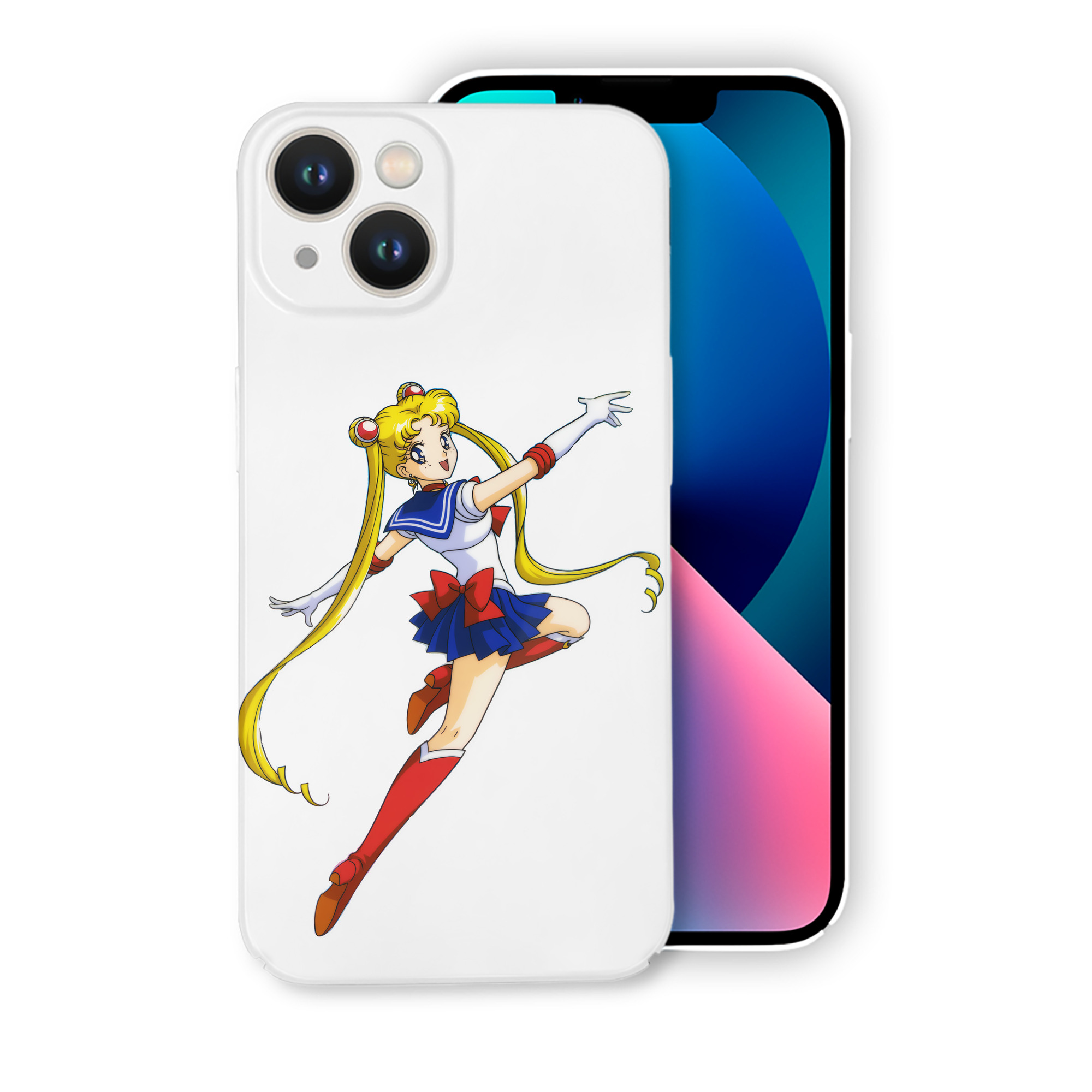 （画像用） 美少女戦士セーラームーン 月野 うさぎ つきの うさぎ Sailor Moon Tsukino Usagi 【iPhone 14シリーズ対応】ハードケース