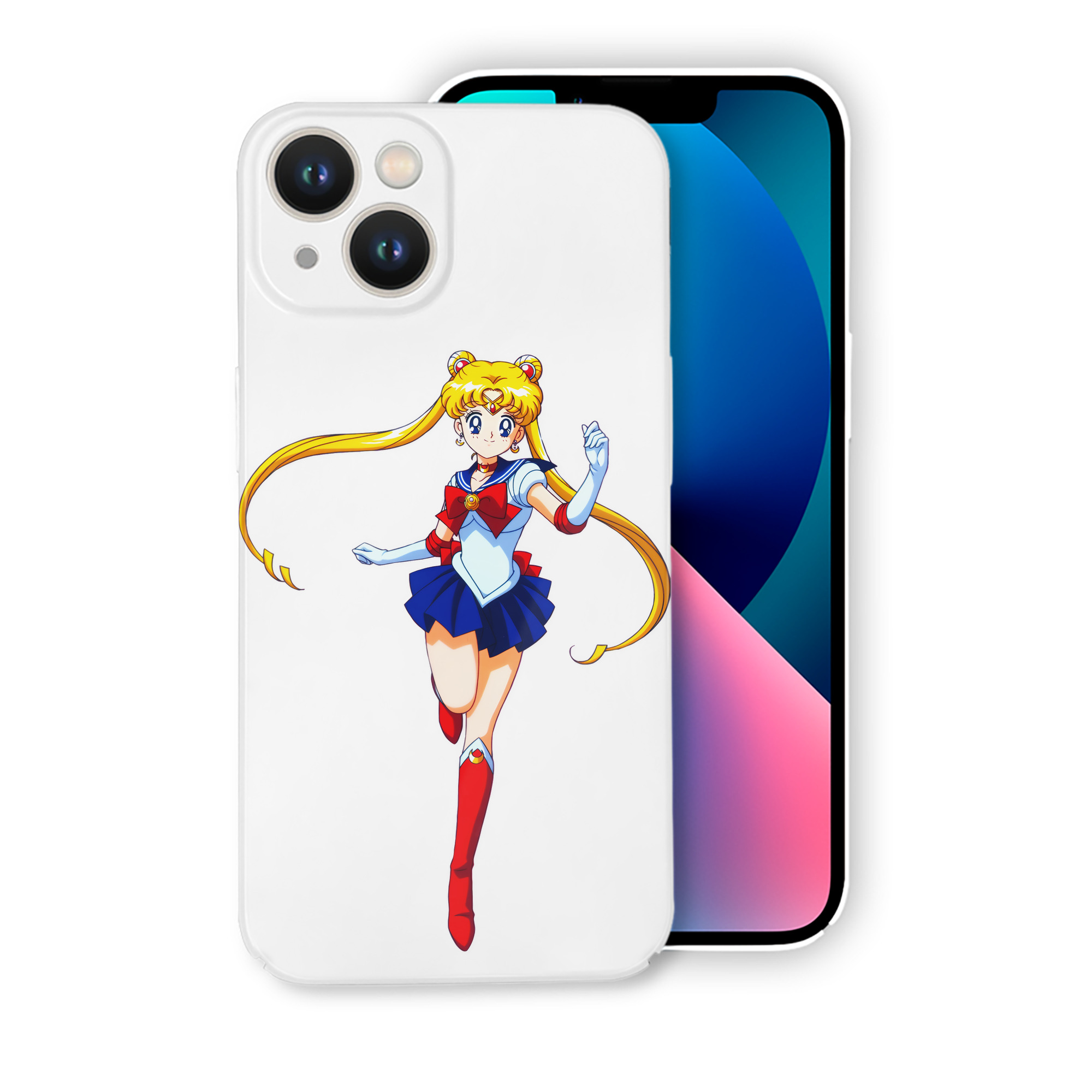 （画像用） 美少女戦士セーラームーン 月野 うさぎ つきの うさぎ Sailor Moon Tsukino Usagi 【iPhone 14シリーズ対応】ハードケース