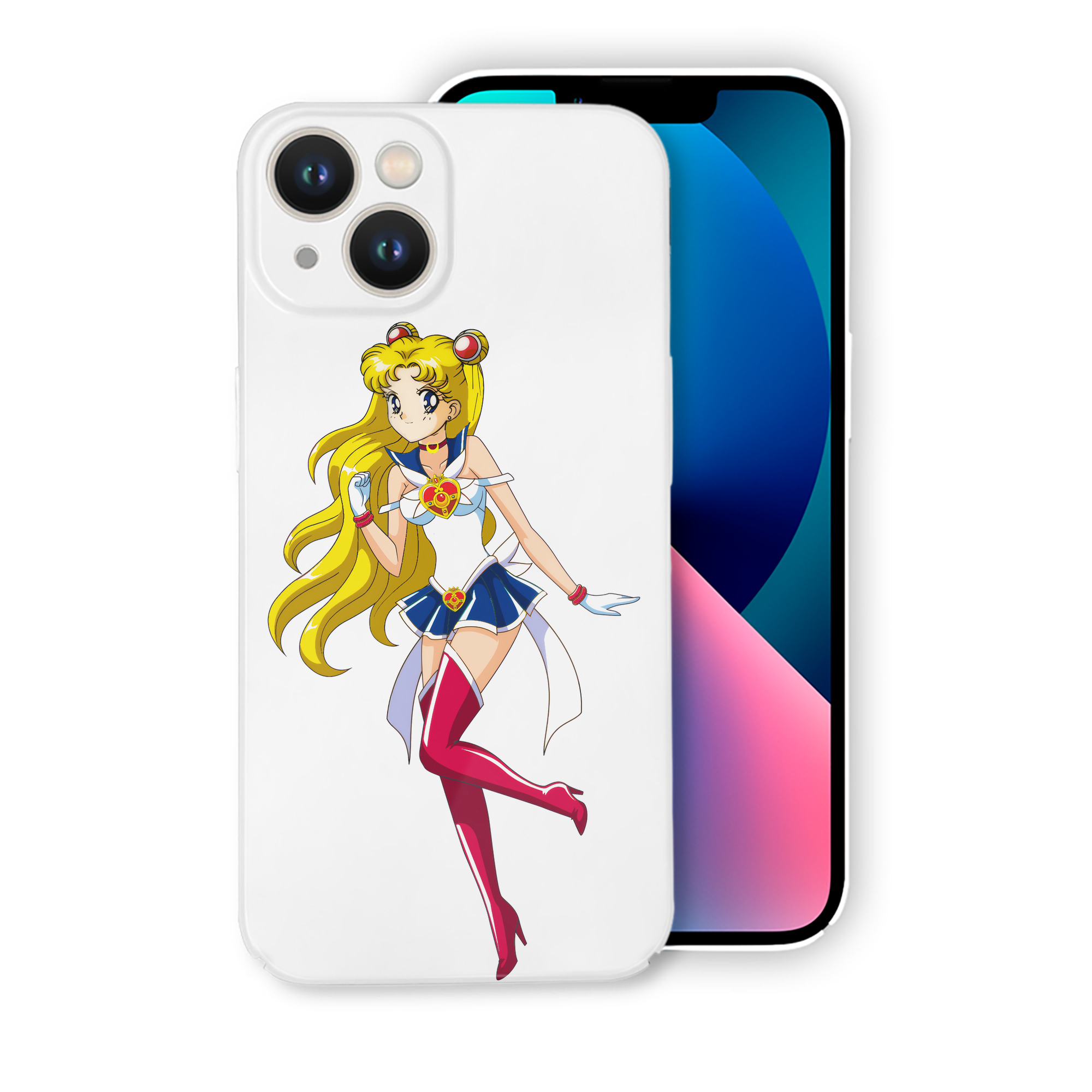 （画像用） 美少女戦士セーラームーン 月野 うさぎ つきの うさぎ Sailor Moon Tsukino Usagi 【iPhone 14シリーズ対応】ハードケース
