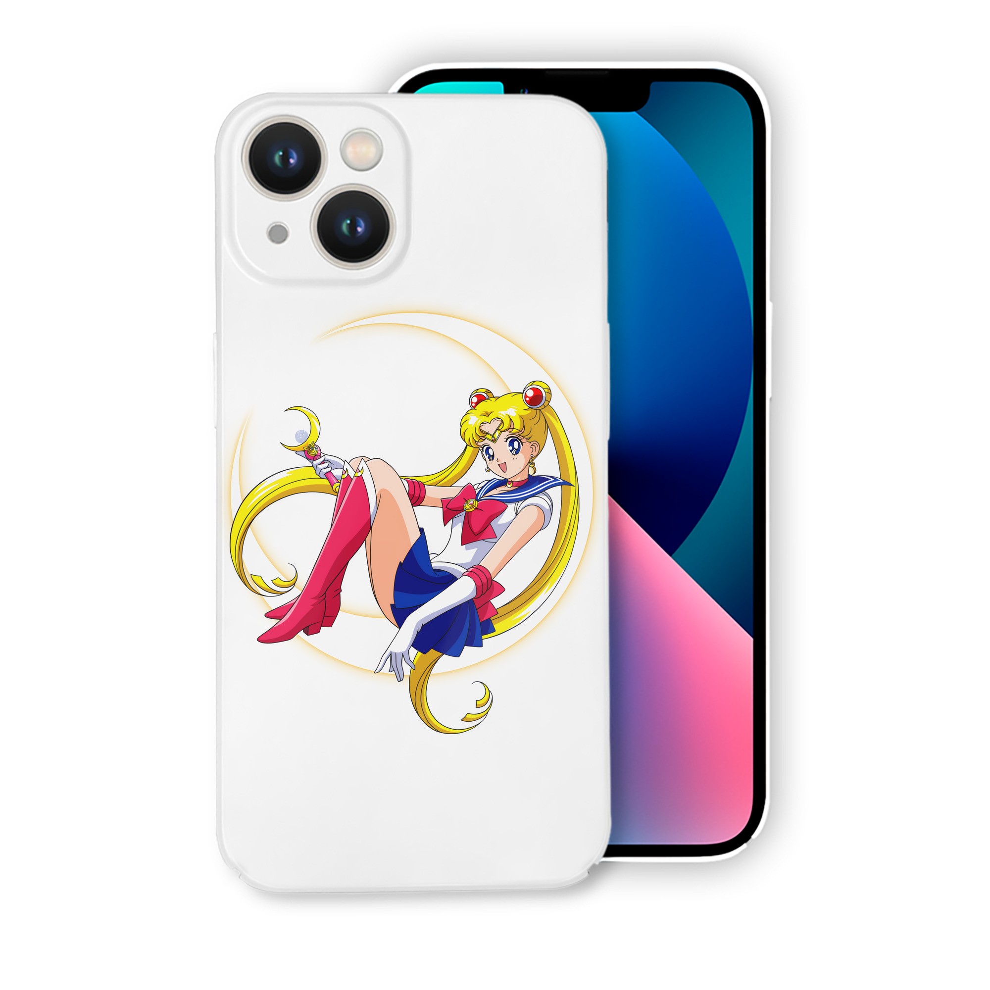 （画像用） 美少女戦士セーラームーン 月野 うさぎ つきの うさぎ Sailor Moon Tsukino Usagi 【iPhone 14シリーズ対応】ハードケース