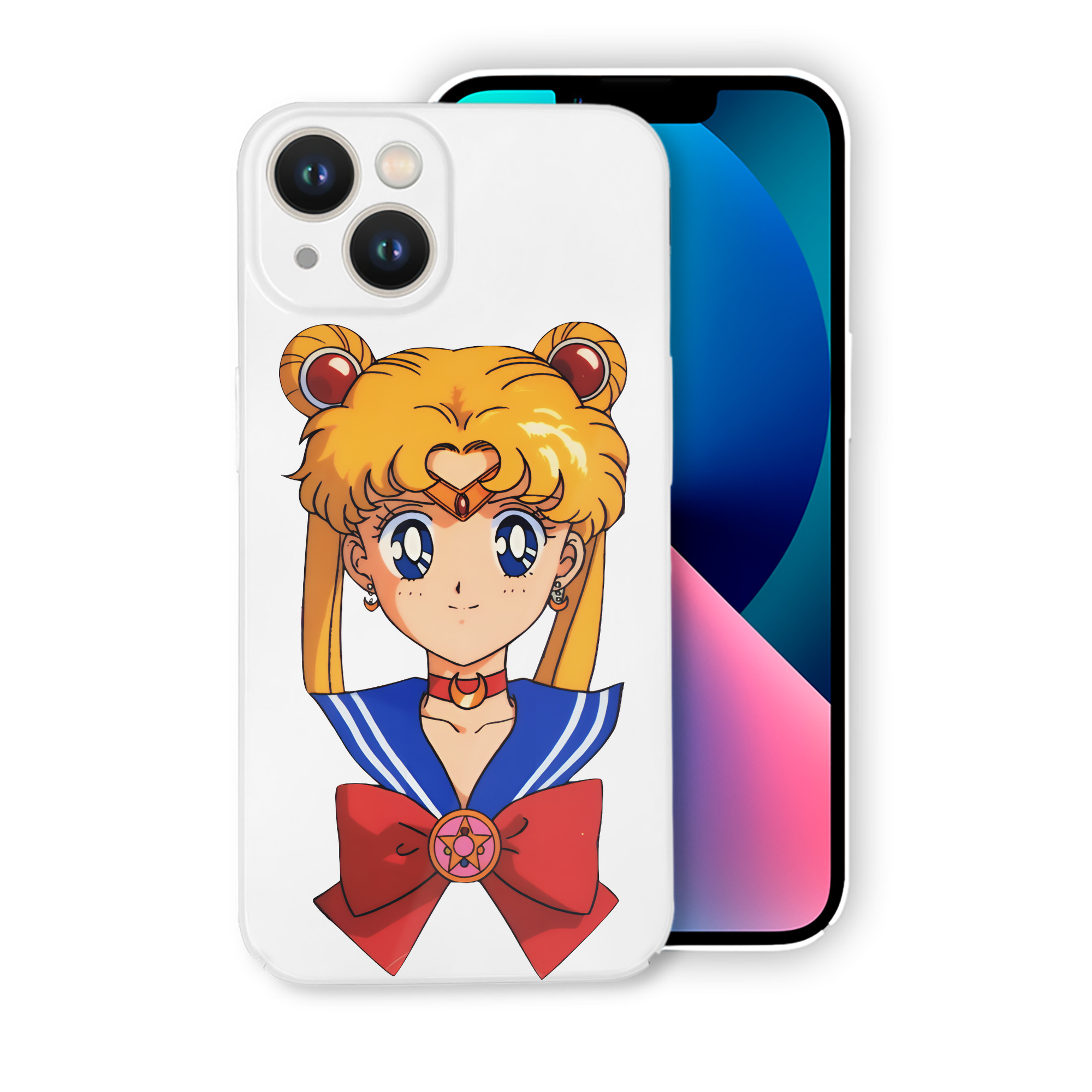 （画像用） 美少女戦士セーラームーン 月野 うさぎ つきの うさぎ Sailor Moon Tsukino Usagi 【iPhone 14シリーズ対応】ハードケース