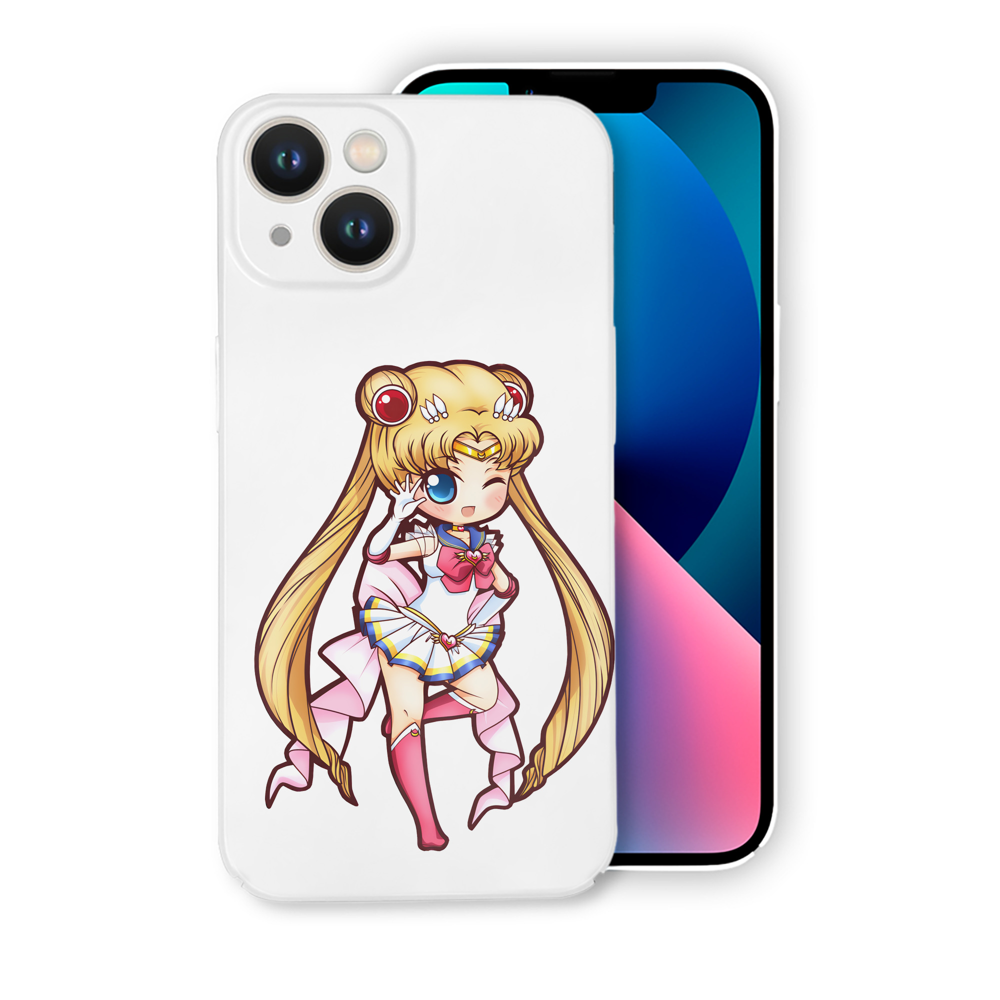 （画像用） 美少女戦士セーラームーン 月野 うさぎ つきの うさぎ Sailor Moon Tsukino Usagi 【iPhone 14シリーズ対応】ハードケース