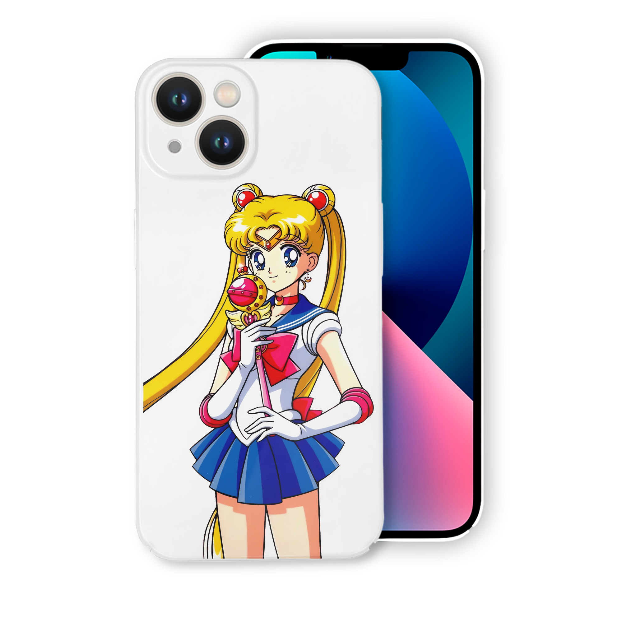 （画像用） 美少女戦士セーラームーン 月野 うさぎ つきの うさぎ Sailor Moon Tsukino Usagi 【iPhone 14シリーズ対応】ハードケース