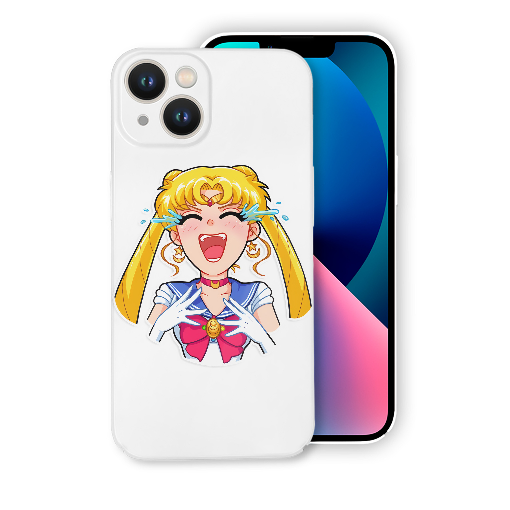 （画像用） 美少女戦士セーラームーン 月野 うさぎ つきの うさぎ Sailor Moon Tsukino Usagi 【iPhone 14シリーズ対応】ハードケース