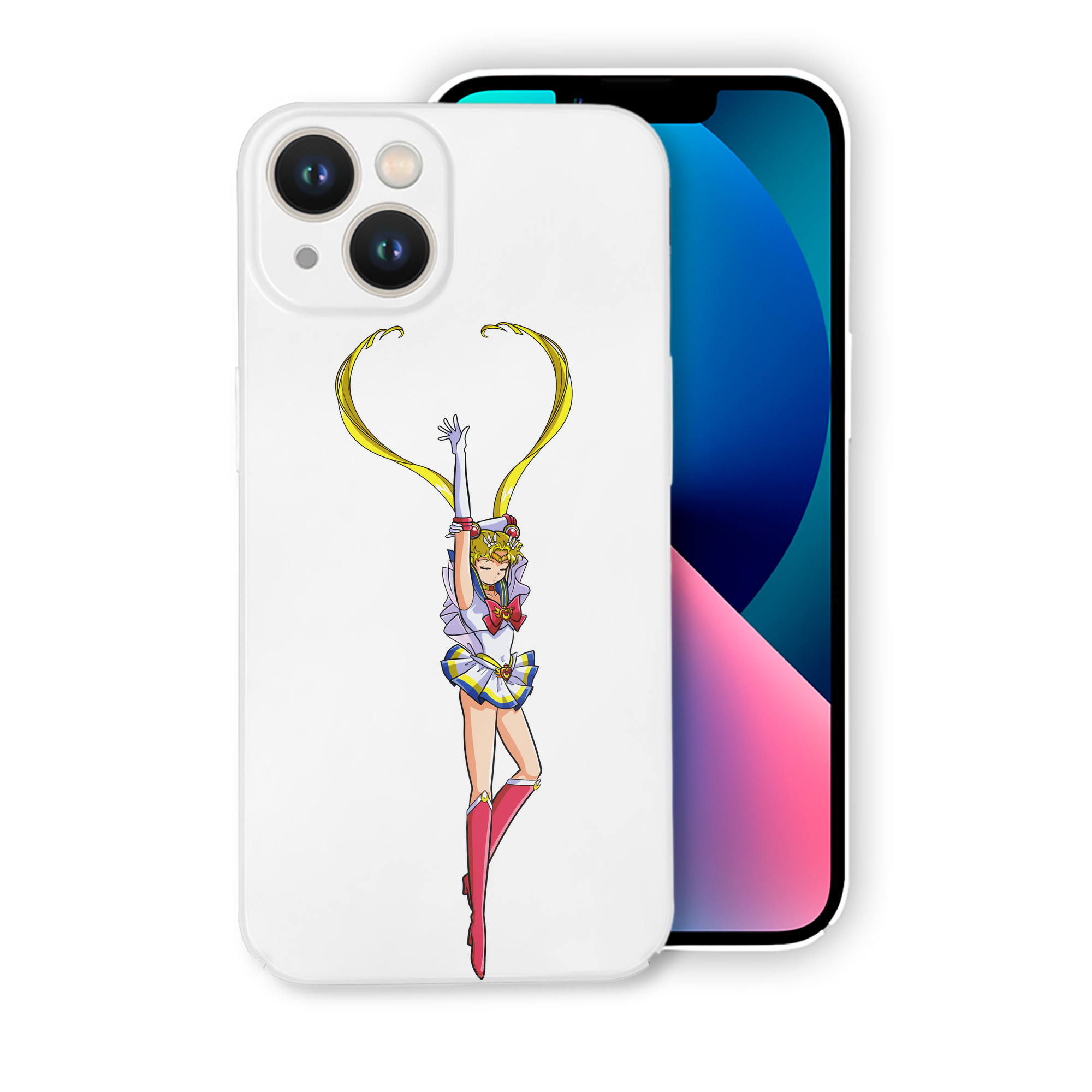 （画像用） 美少女戦士セーラームーン 月野 うさぎ つきの うさぎ Sailor Moon Tsukino Usagi 【iPhone 14シリーズ対応】ハードケース