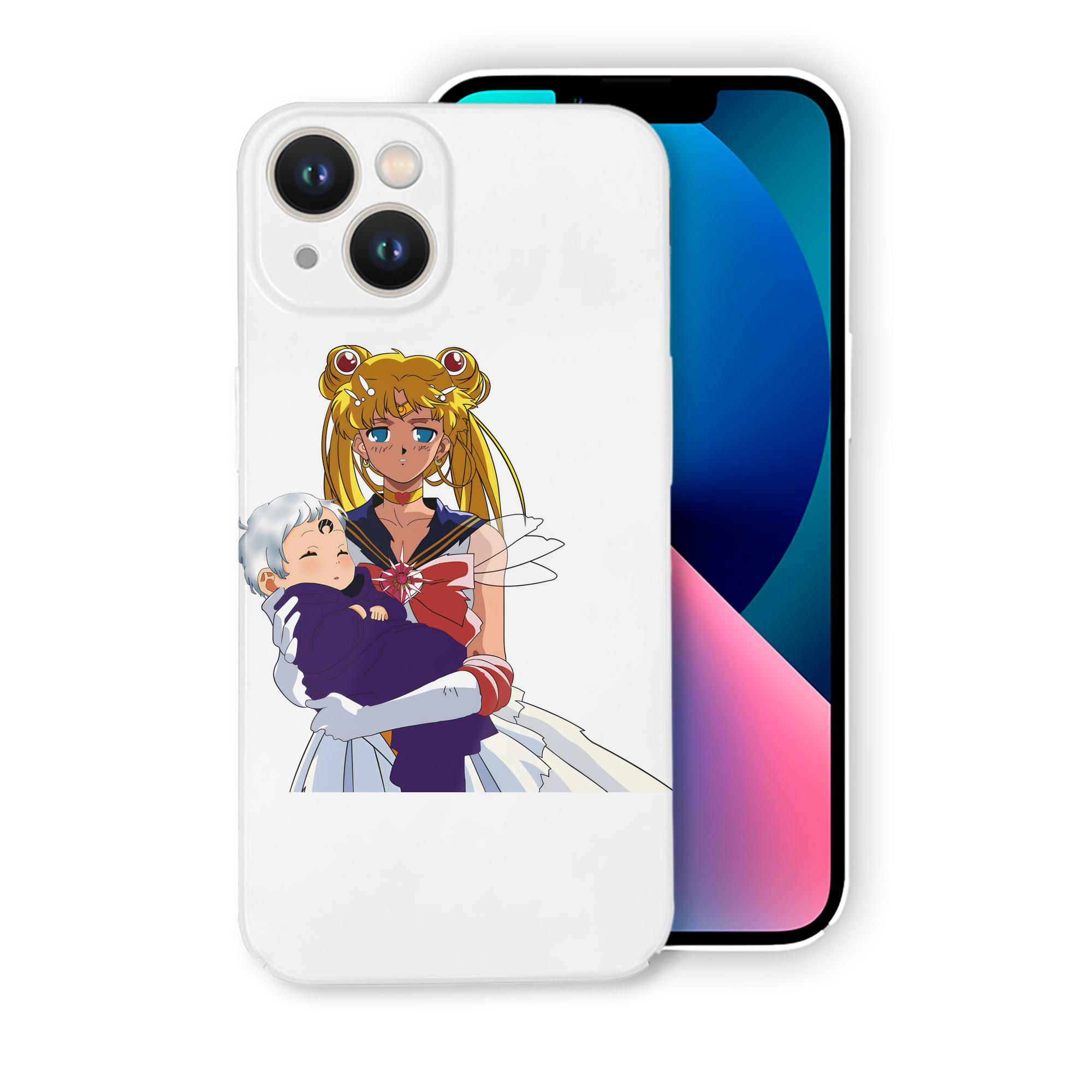 （画像用） 美少女戦士セーラームーン 月野 うさぎ つきの うさぎ Sailor Moon Tsukino Usagi 【iPhone 14シリーズ対応】ハードケース