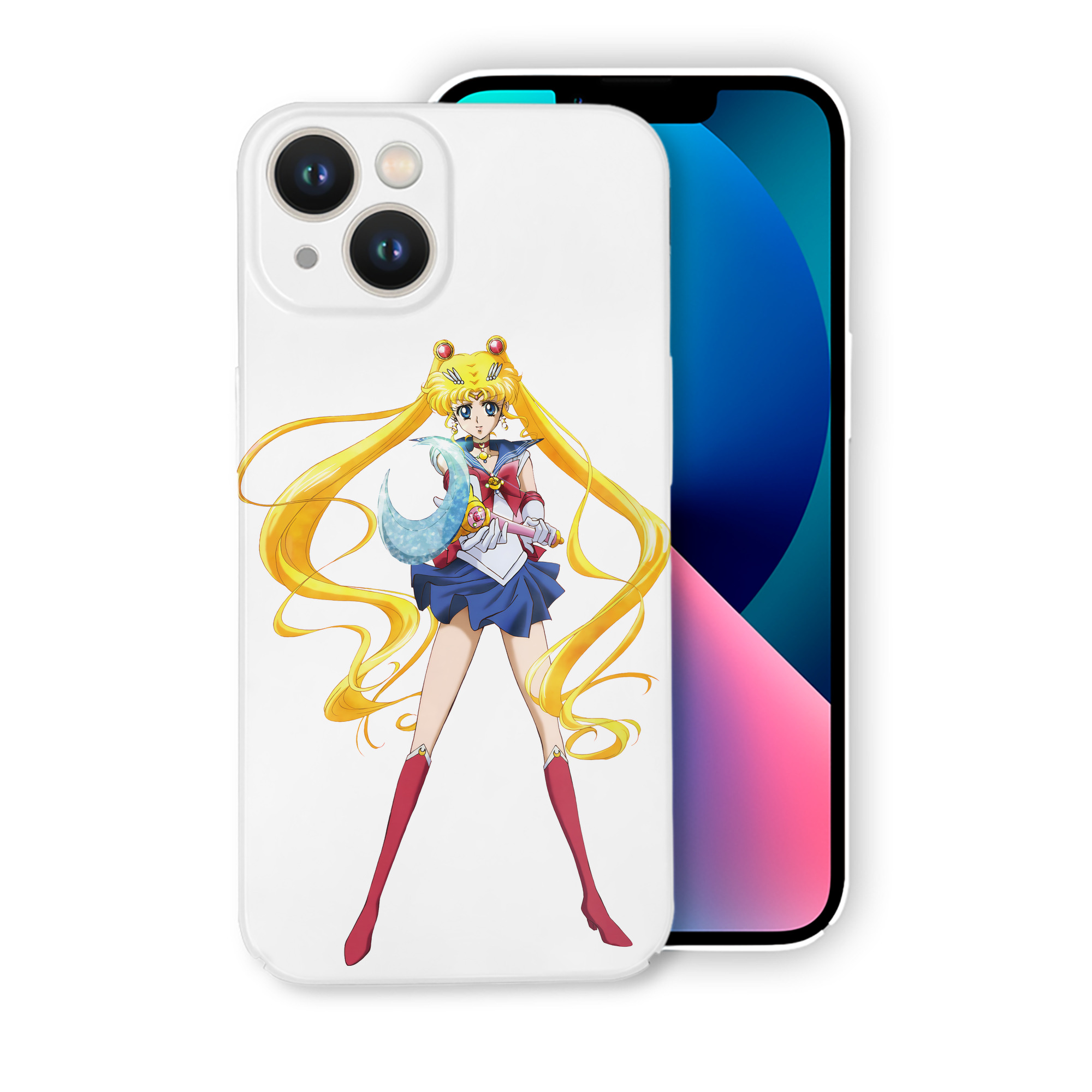（画像用） 美少女戦士セーラームーン 月野 うさぎ つきの うさぎ Sailor Moon Tsukino Usagi 【iPhone 14シリーズ対応】ハードケース
