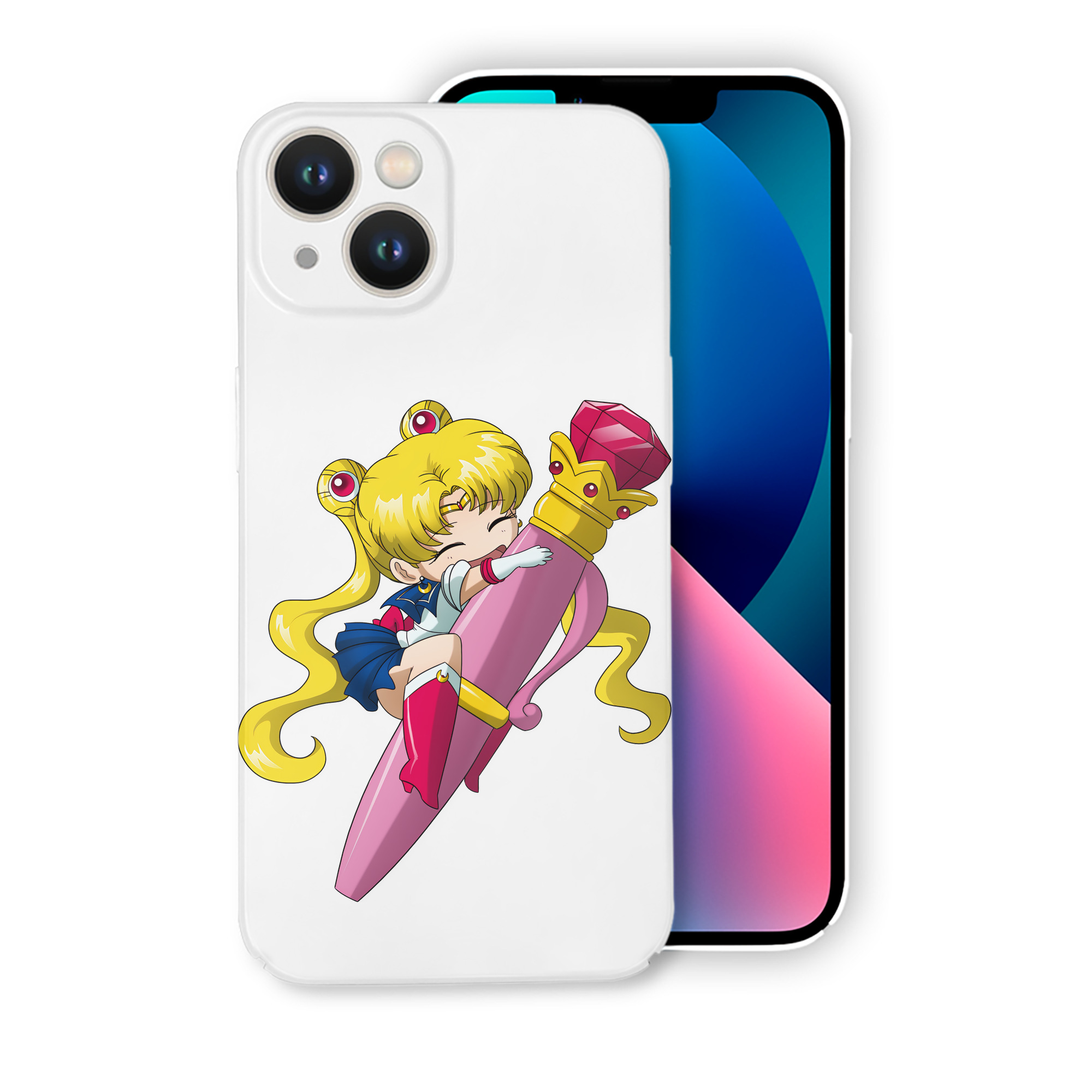 （画像用） 美少女戦士セーラームーン 月野 うさぎ つきの うさぎ Sailor Moon Tsukino Usagi 【iPhone 14シリーズ対応】ハードケース
