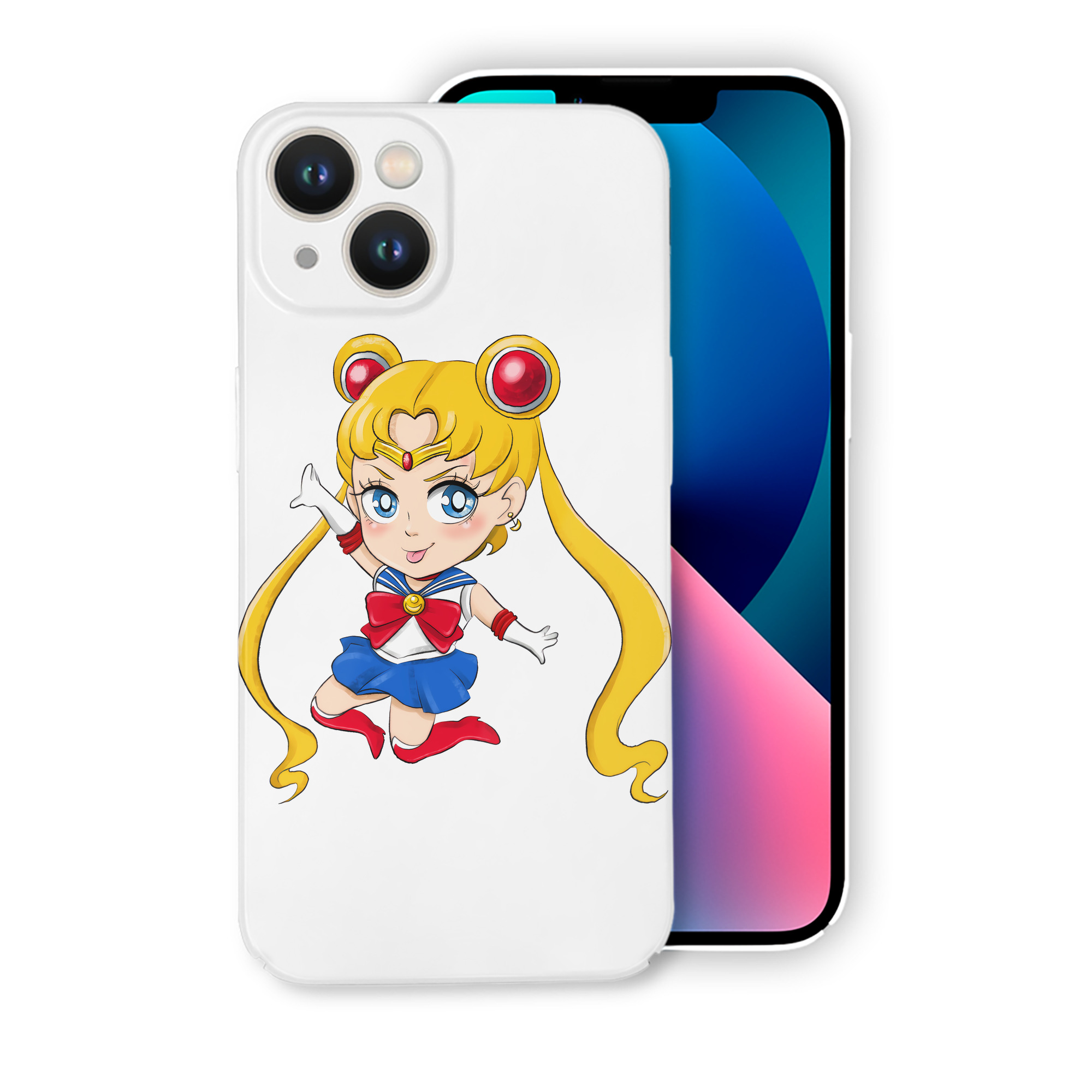 （画像用） 美少女戦士セーラームーン 月野 うさぎ つきの うさぎ Sailor Moon Tsukino Usagi 【iPhone 14シリーズ対応】ハードケース