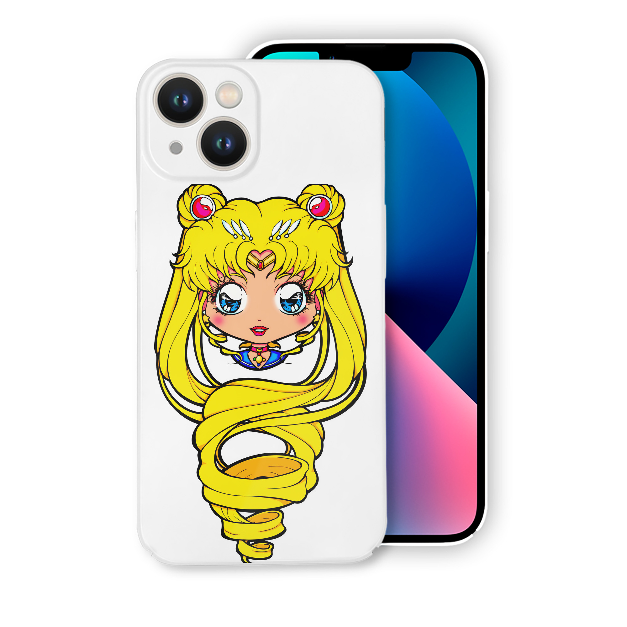 （画像用） 美少女戦士セーラームーン 月野 うさぎ つきの うさぎ Sailor Moon Tsukino Usagi 【iPhone 14シリーズ対応】ハードケース