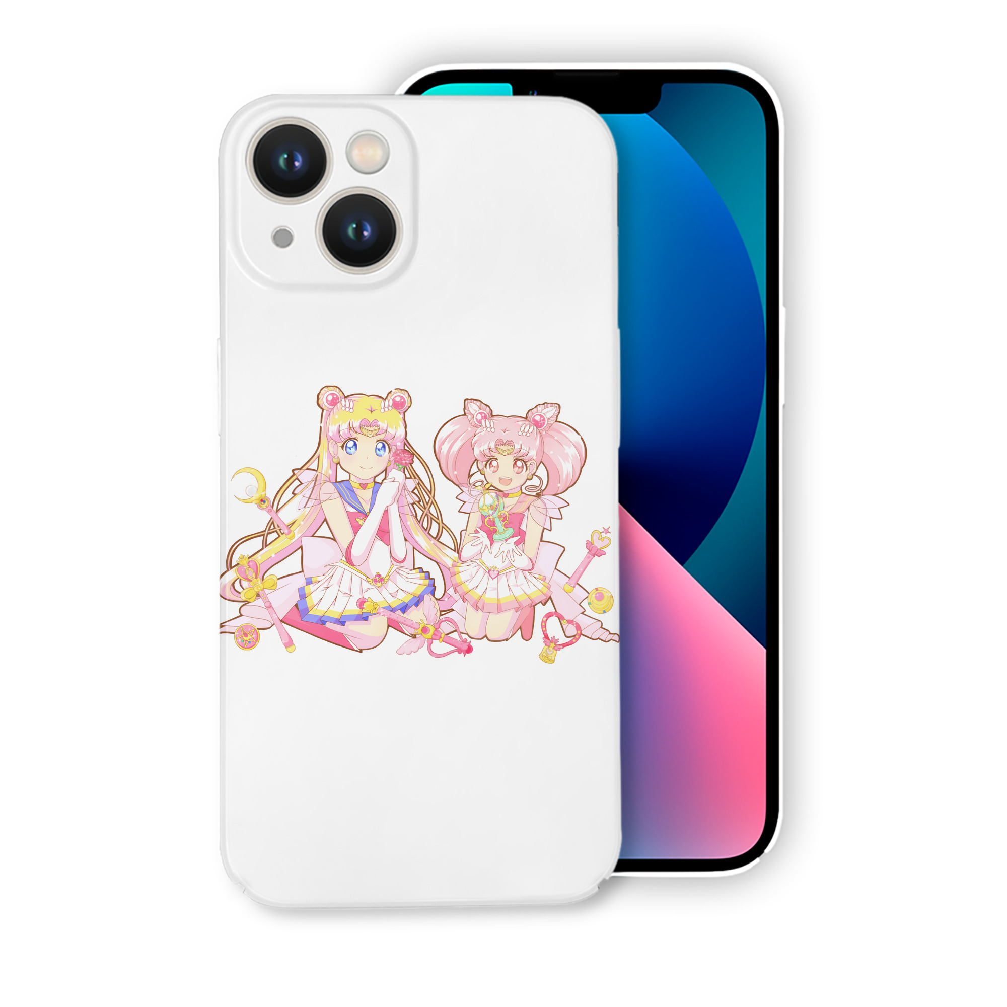 （画像用） 美少女戦士セーラームーン 月野 うさぎ つきの うさぎ Sailor Moon Tsukino Usagi 【iPhone 14シリーズ対応】ハードケース