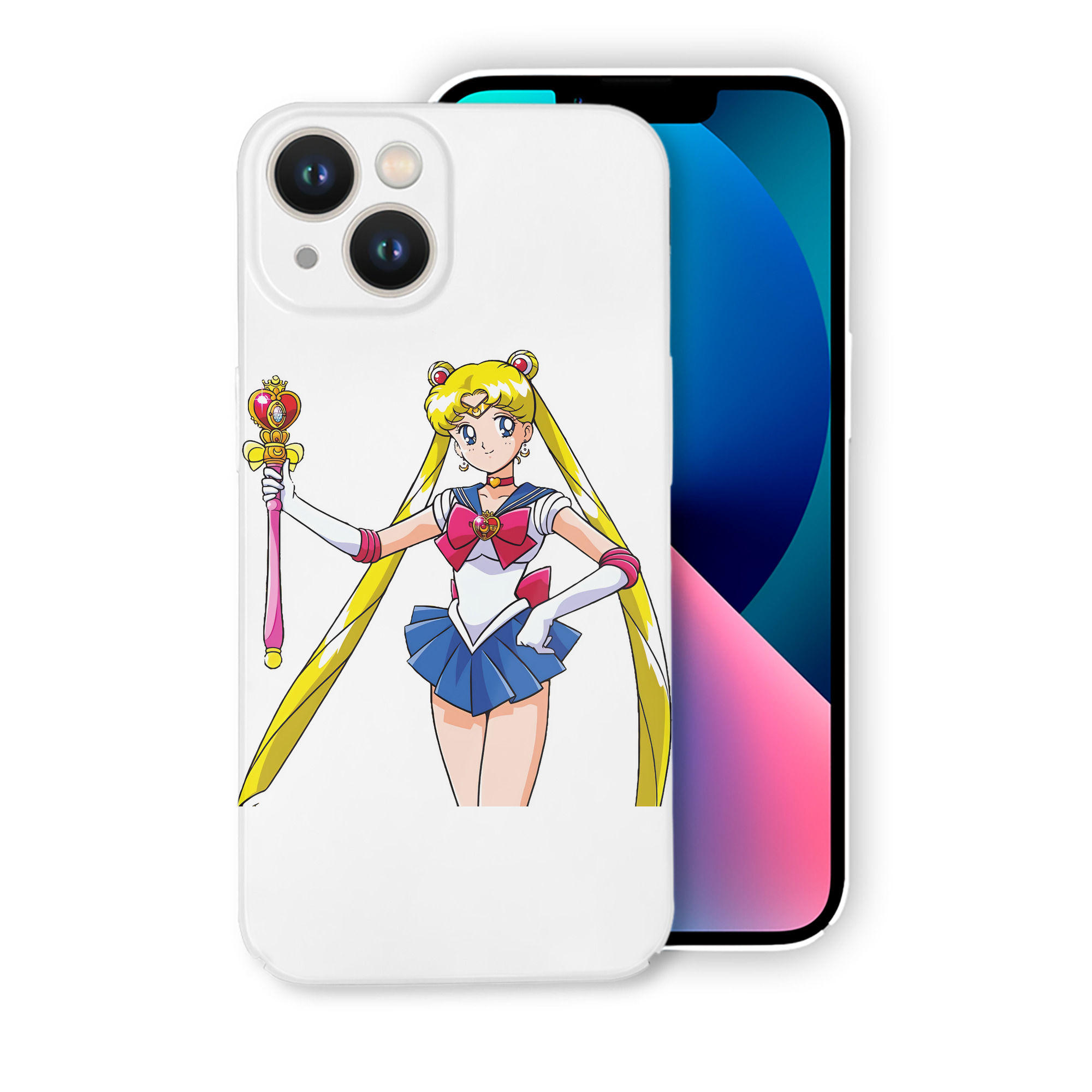（画像用） 美少女戦士セーラームーン 月野 うさぎ つきの うさぎ Sailor Moon Tsukino Usagi 【iPhone 14シリーズ対応】ハードケース