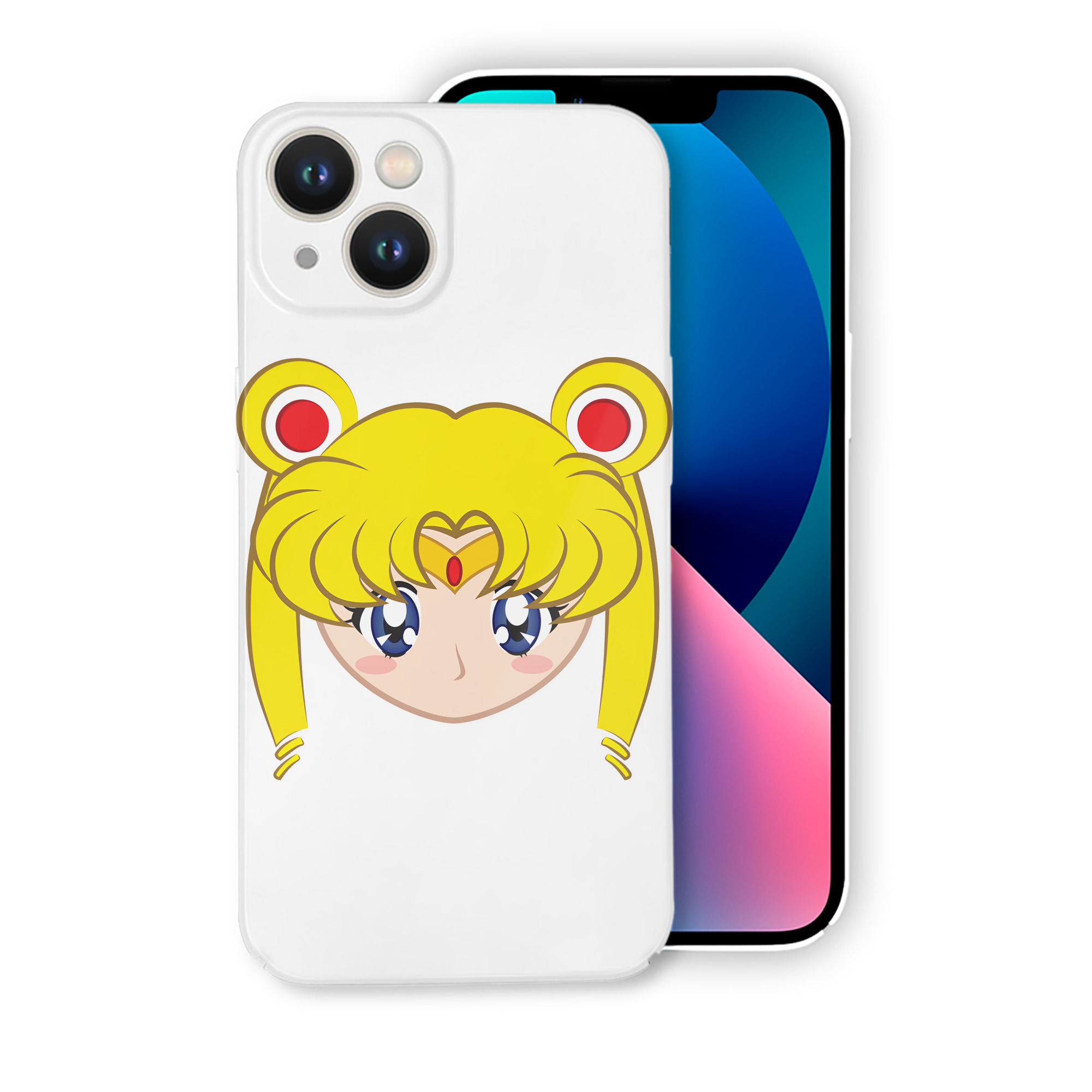 （画像用） 美少女戦士セーラームーン 月野 うさぎ つきの うさぎ Sailor Moon Tsukino Usagi 【iPhone 14シリーズ対応】ハードケース