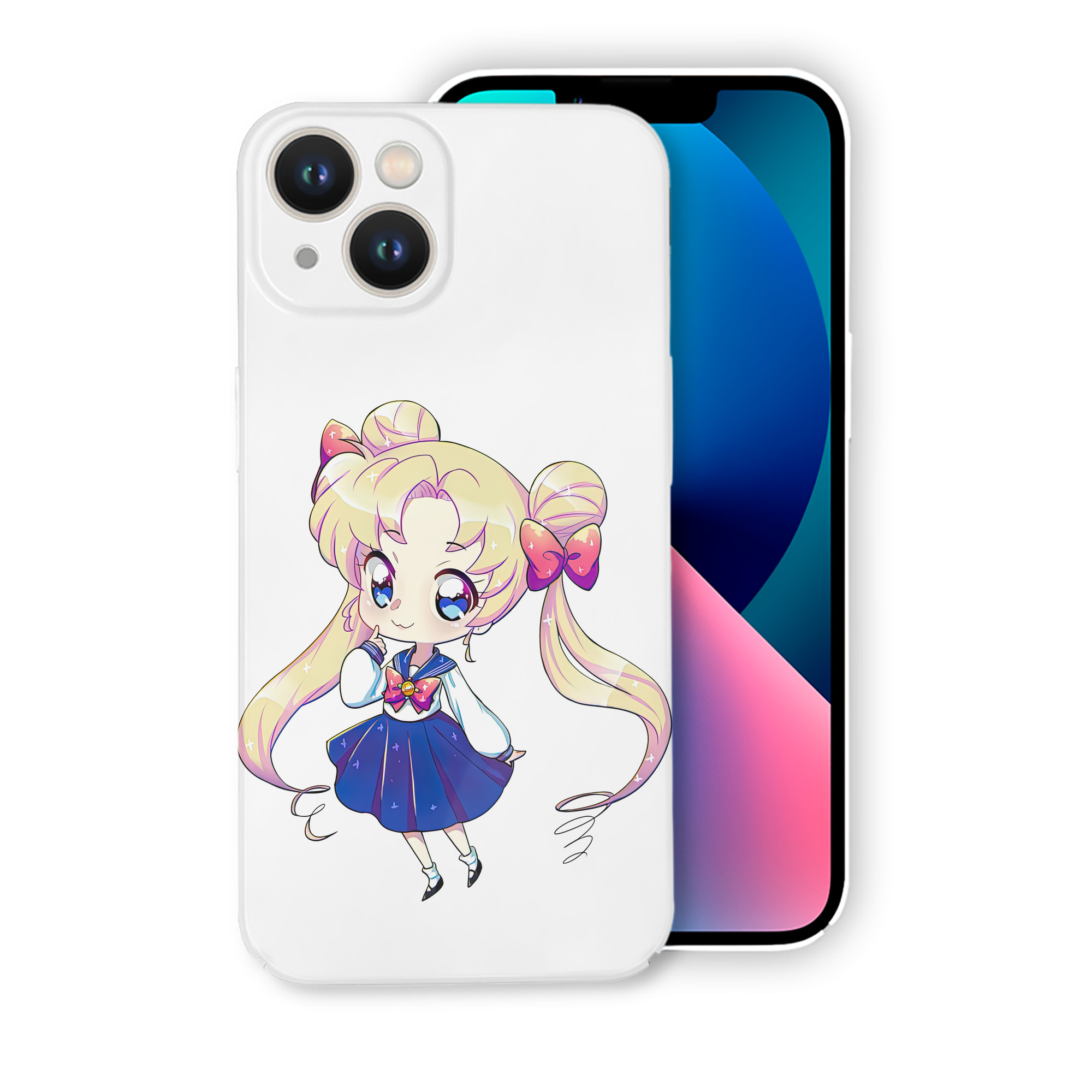 （画像用） 美少女戦士セーラームーン 月野 うさぎ つきの うさぎ Sailor Moon Tsukino Usagi 【iPhone 14シリーズ対応】ハードケース