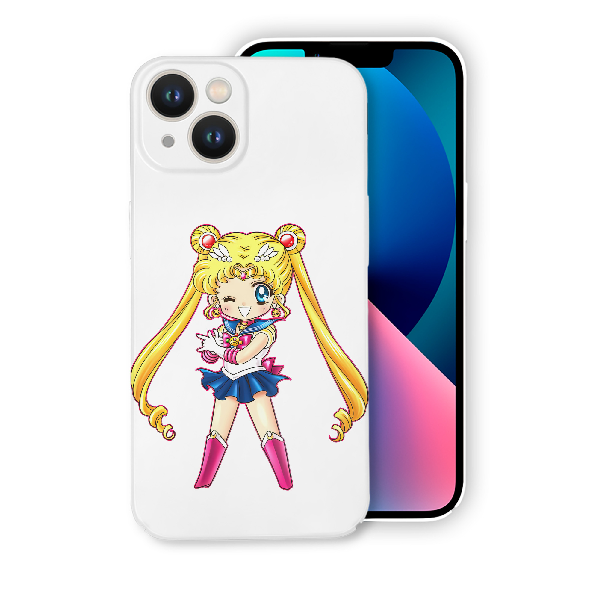 （画像用） 美少女戦士セーラームーン 月野 うさぎ つきの うさぎ Sailor Moon Tsukino Usagi 【iPhone 14シリーズ対応】ハードケース