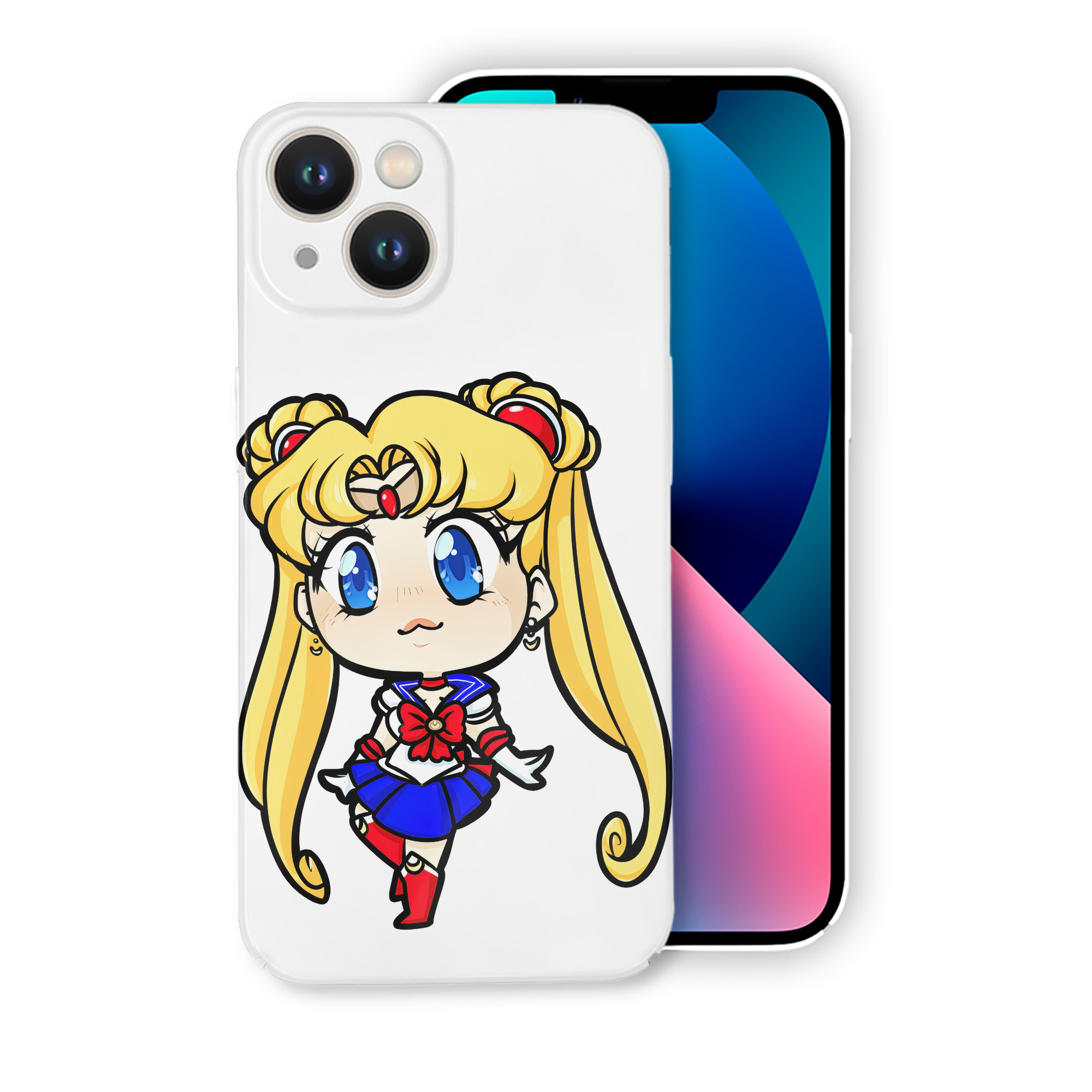 （画像用） 美少女戦士セーラームーン 月野 うさぎ つきの うさぎ Sailor Moon Tsukino Usagi 【iPhone 14シリーズ対応】ハードケース