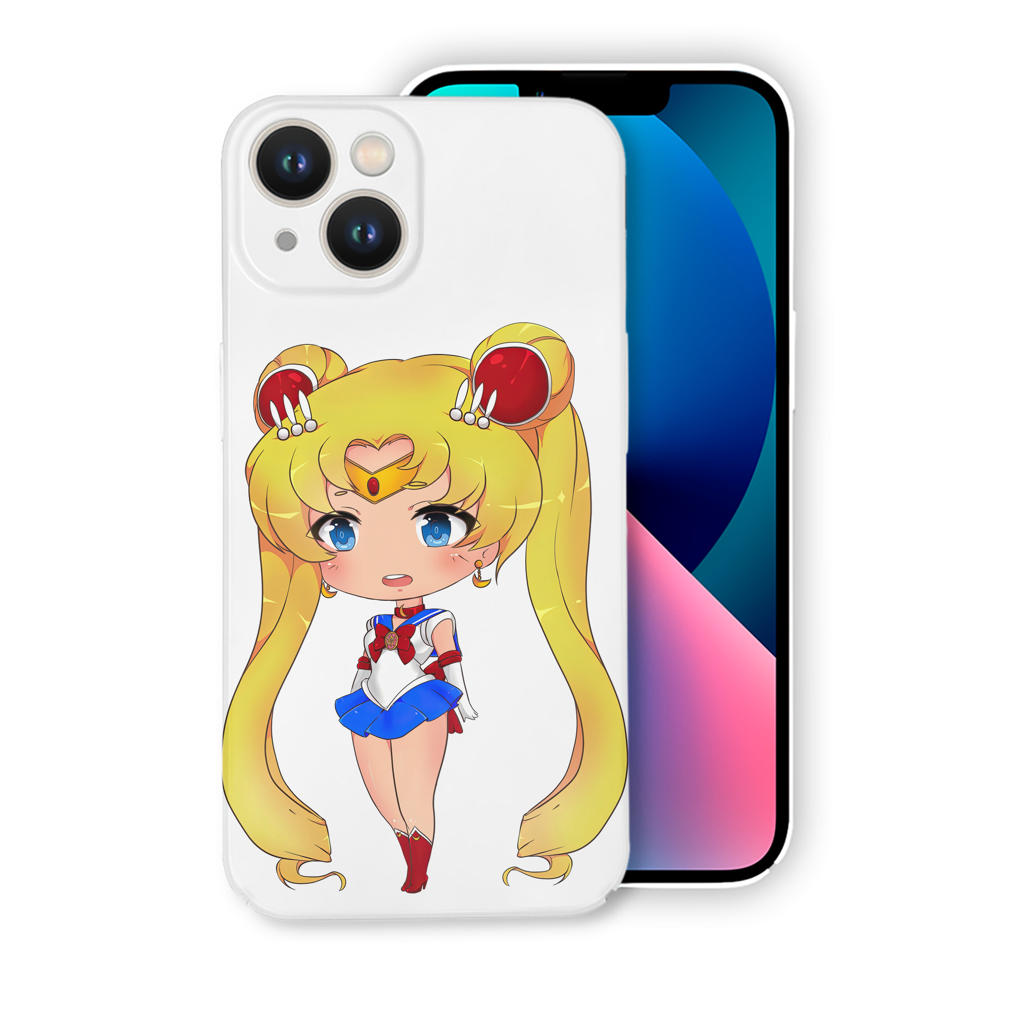 （画像用） 美少女戦士セーラームーン 月野 うさぎ つきの うさぎ Sailor Moon Tsukino Usagi 【iPhone 14シリーズ対応】ハードケース