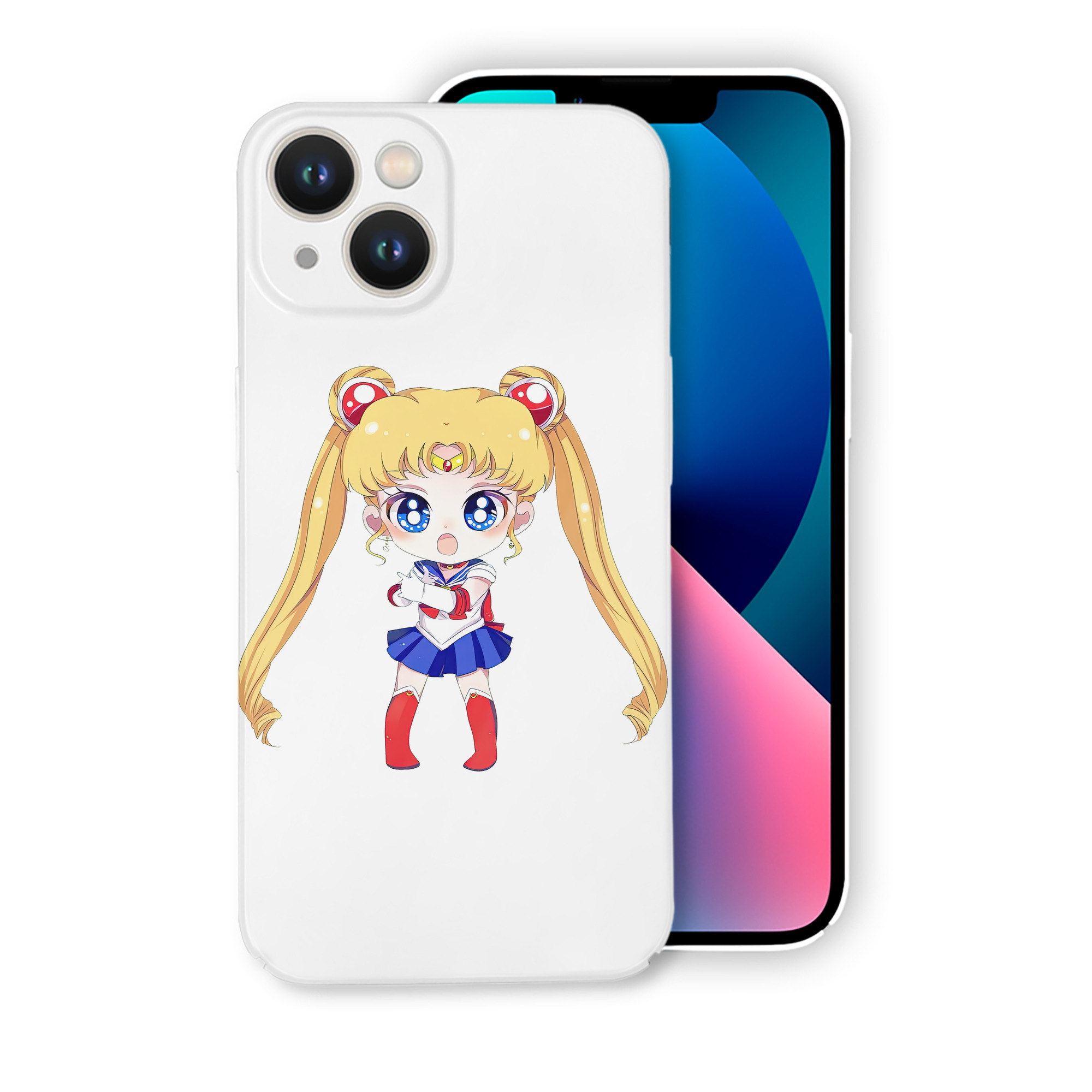 （画像用） 美少女戦士セーラームーン 月野 うさぎ つきの うさぎ Sailor Moon Tsukino Usagi 【iPhone 14シリーズ対応】ハードケース