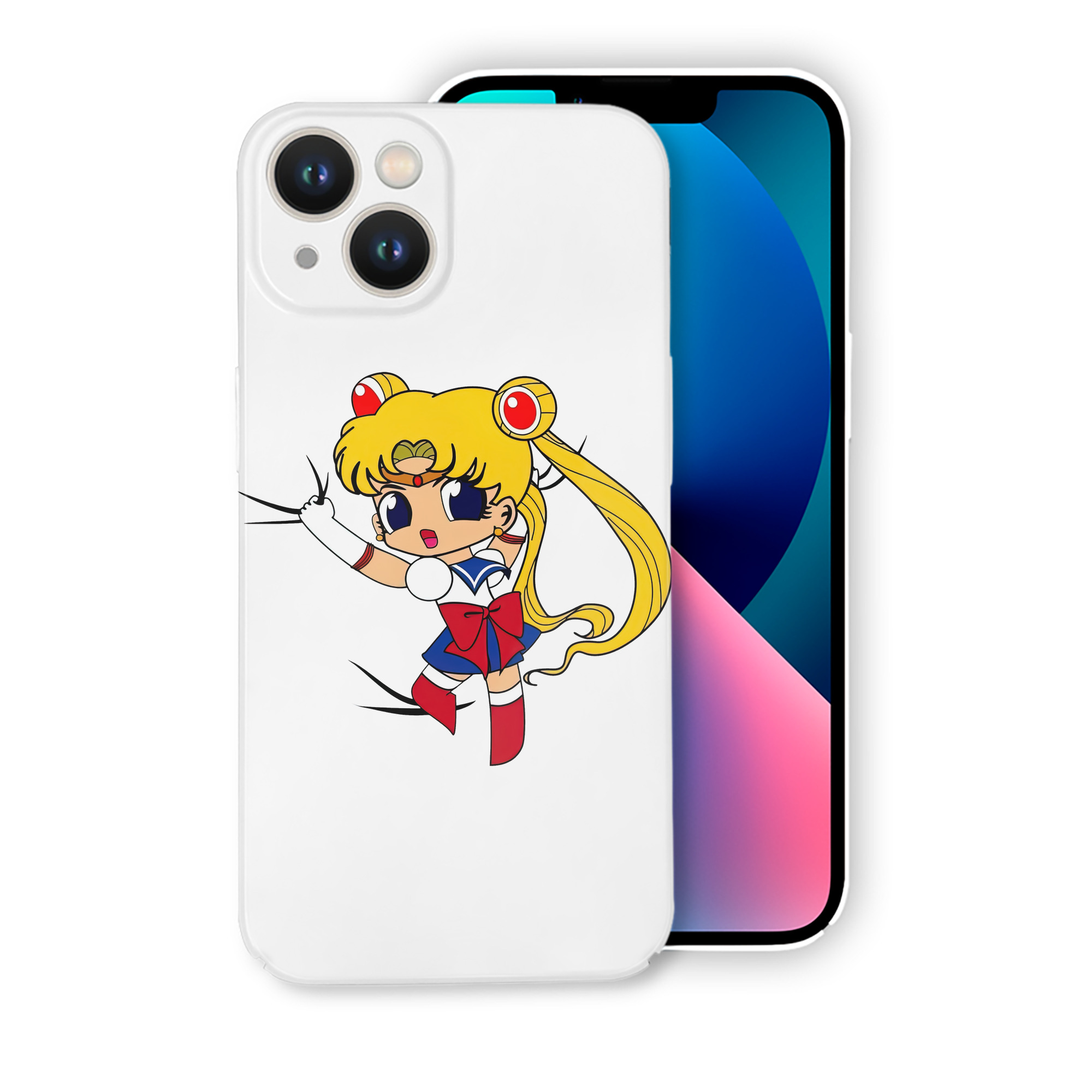 （画像用） 美少女戦士セーラームーン 月野 うさぎ つきの うさぎ Sailor Moon Tsukino Usagi 【iPhone 14シリーズ対応】ハードケース