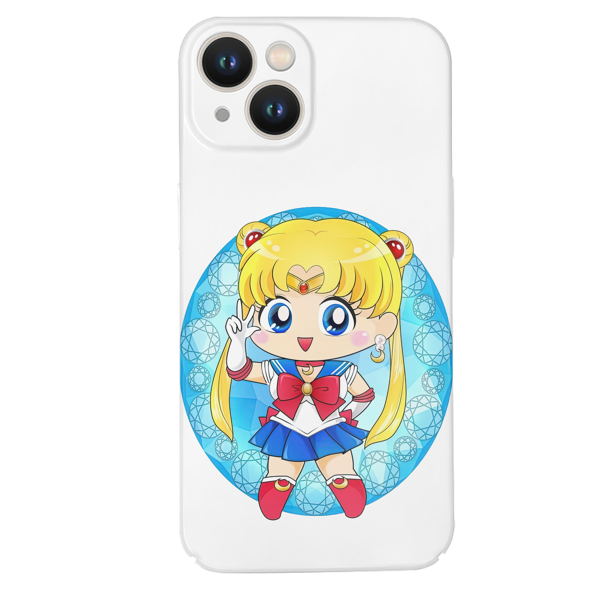 （画像用） 美少女戦士セーラームーン 月野 うさぎ つきの うさぎ Sailor Moon Tsukino Usagi 【iPhone 14シリーズ対応】ハードケース