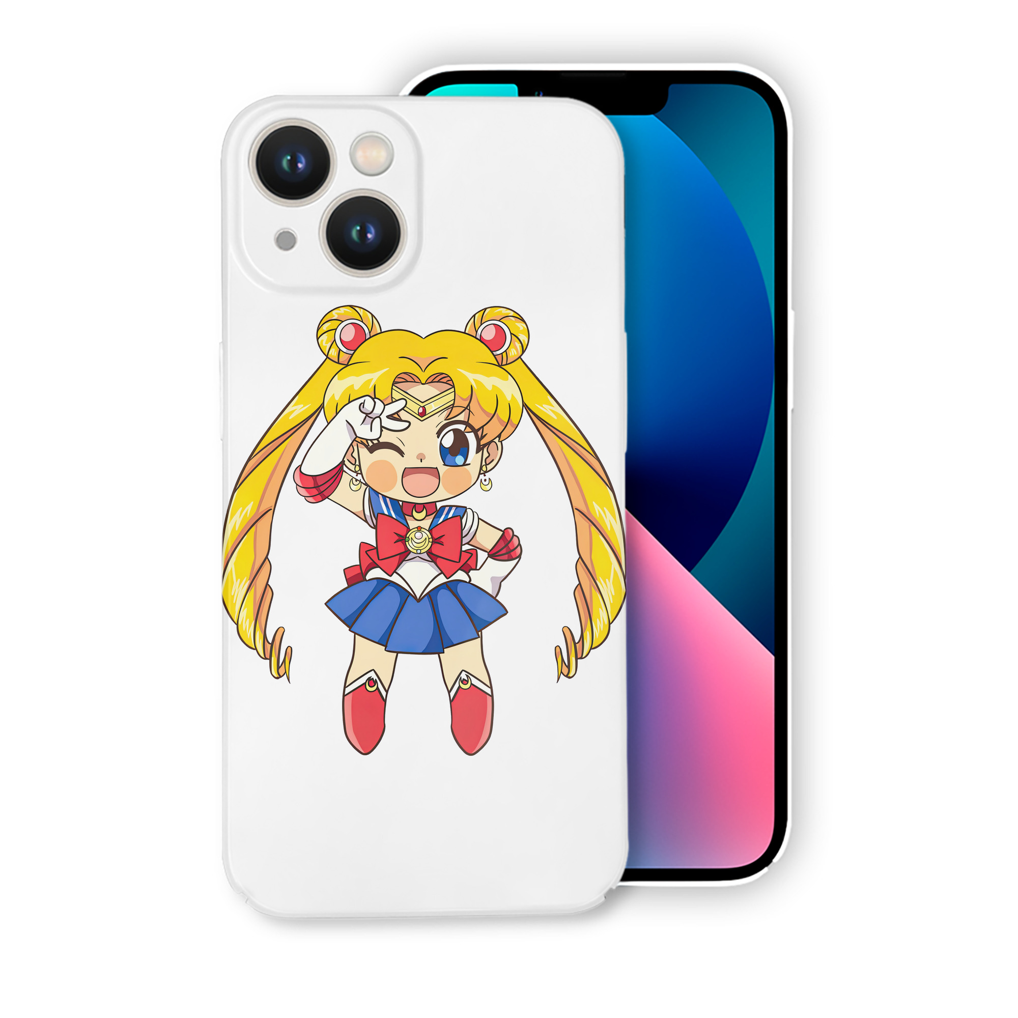 （画像用） 美少女戦士セーラームーン 月野 うさぎ つきの うさぎ Sailor Moon Tsukino Usagi 【iPhone 14シリーズ対応】ハードケース