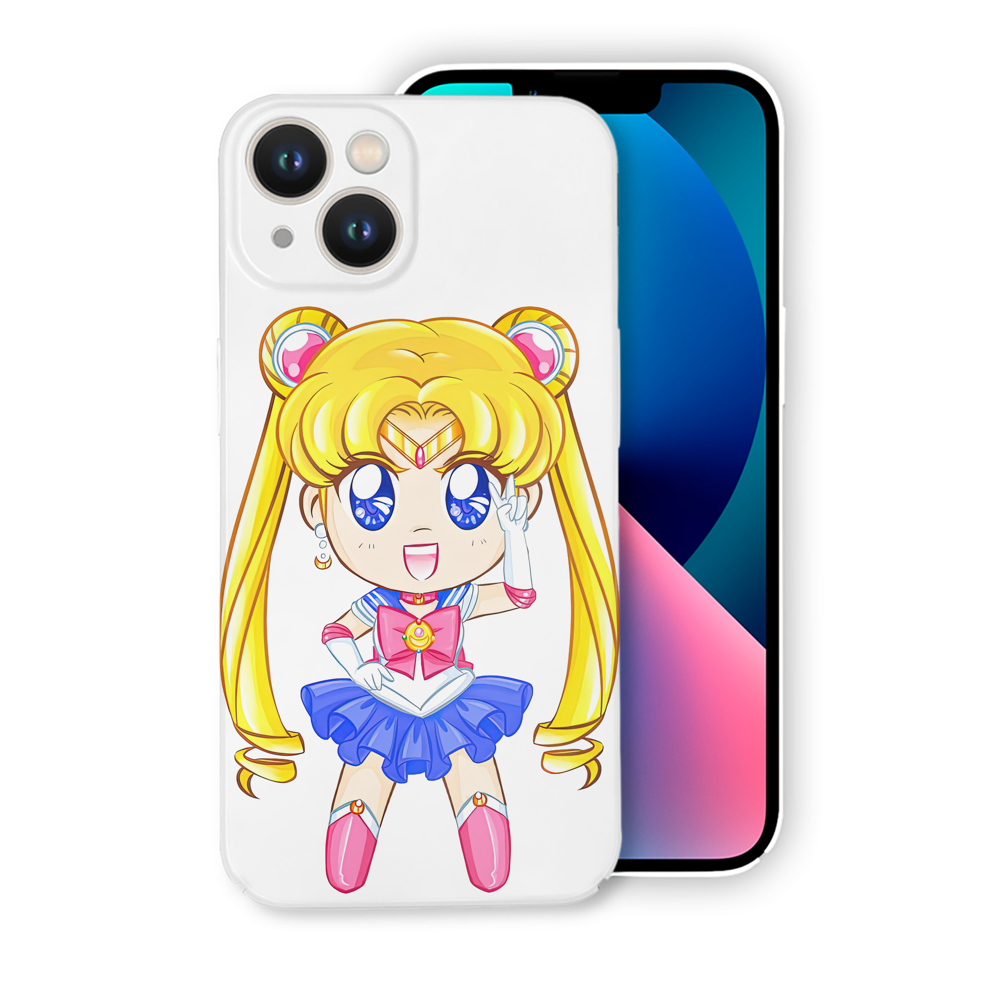 （画像用） 美少女戦士セーラームーン 月野 うさぎ つきの うさぎ Sailor Moon Tsukino Usagi 【iPhone 14シリーズ対応】ハードケース