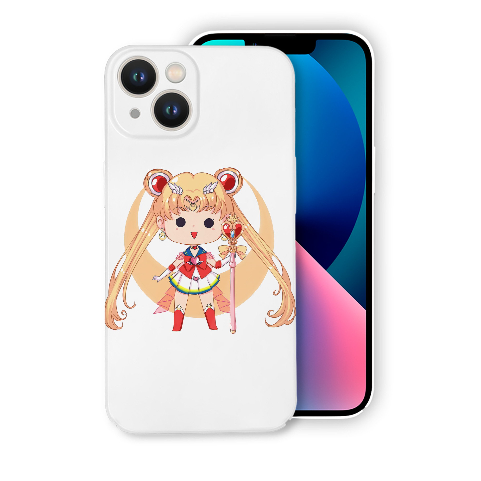 （画像用） 美少女戦士セーラームーン 月野 うさぎ つきの うさぎ Sailor Moon Tsukino Usagi 【iPhone 14シリーズ対応】ハードケース