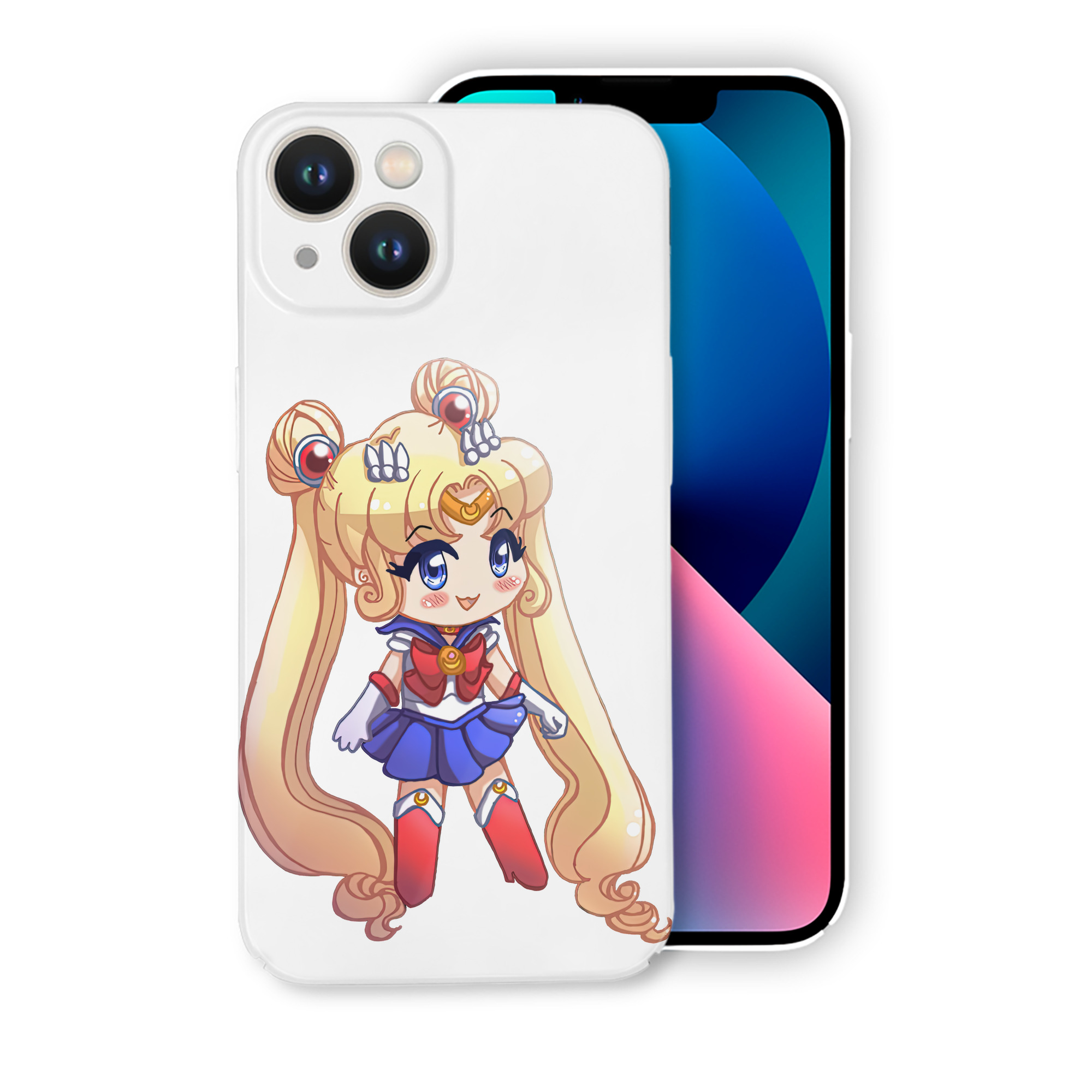 （画像用） 美少女戦士セーラームーン 月野 うさぎ つきの うさぎ Sailor Moon Tsukino Usagi 【iPhone 14シリーズ対応】ハードケース