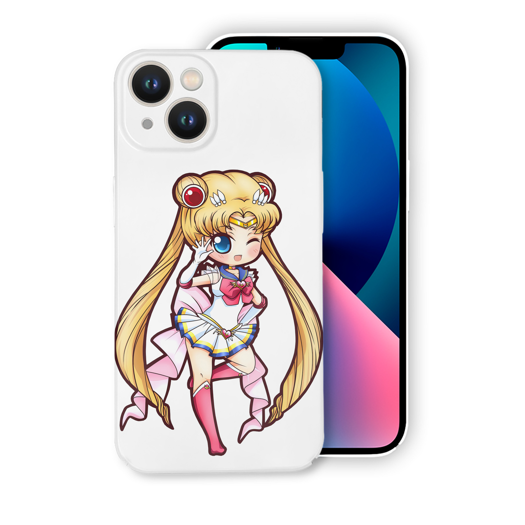 （画像用） 美少女戦士セーラームーン 月野 うさぎ つきの うさぎ Sailor Moon Tsukino Usagi 【iPhone 14シリーズ対応】ハードケース