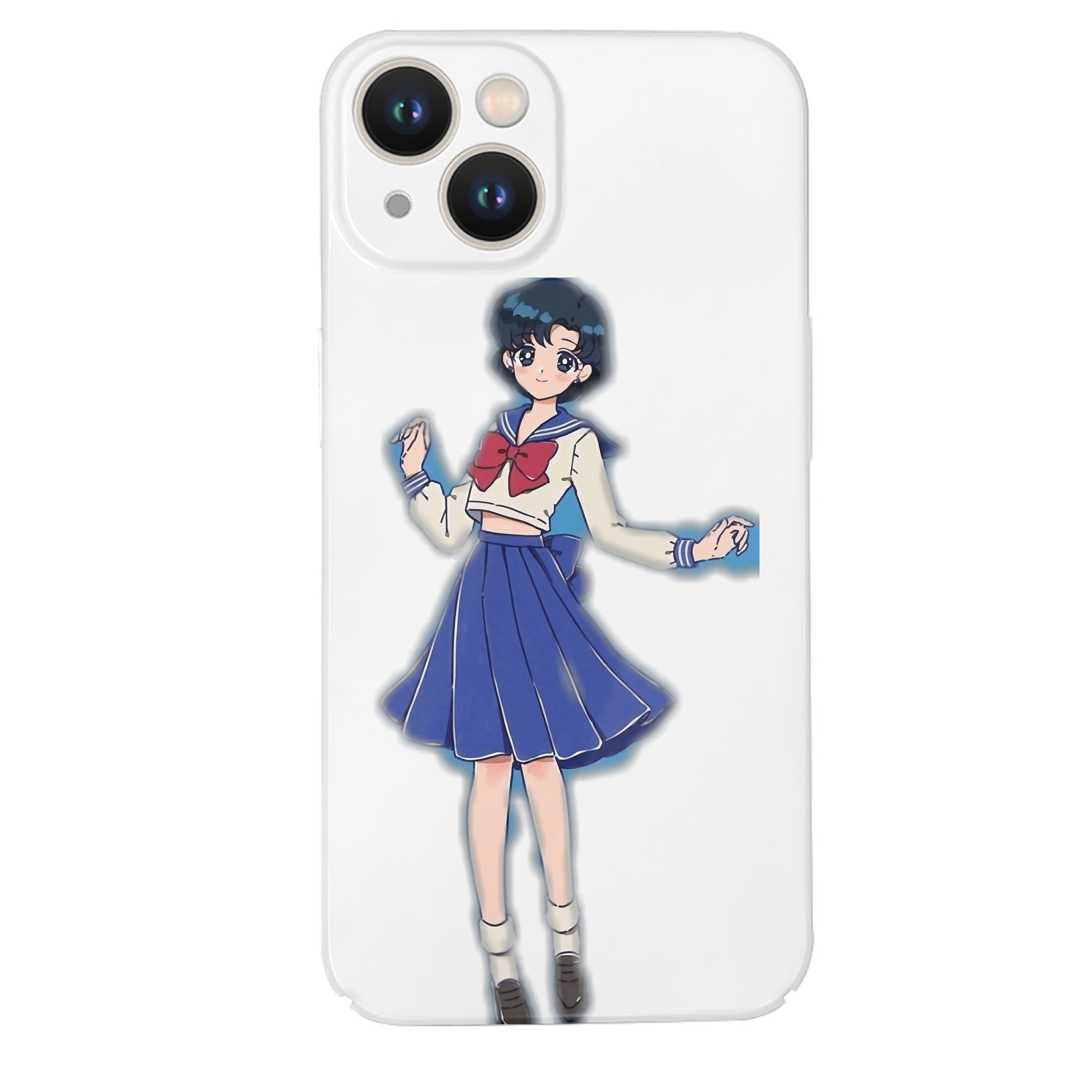 （画像用） 美少女戦士セーラームーン 水野 亜美 みずの あみ Sailor Moon Mizuno Ami 【iPhone 14シリーズ対応】ハードケース