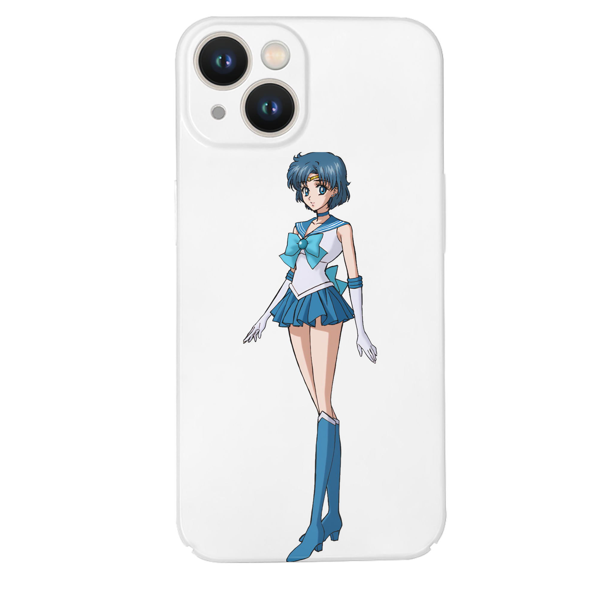 （画像用） 美少女戦士セーラームーン 水野 亜美 みずの あみ Sailor Moon Mizuno Ami 【iPhone 14シリーズ対応】ハードケース