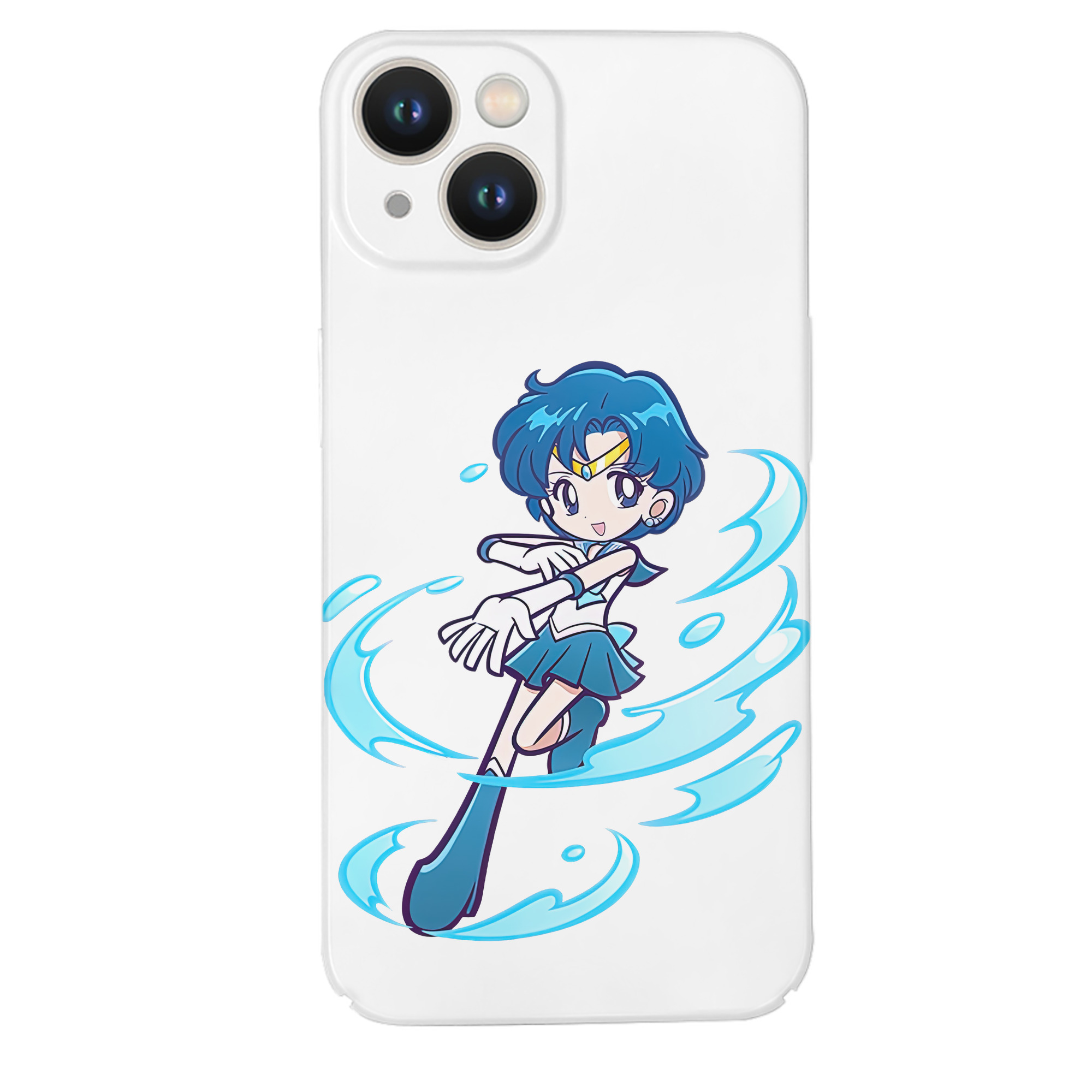 （画像用） 美少女戦士セーラームーン 水野 亜美 みずの あみ Sailor Moon Mizuno Ami 【iPhone 14シリーズ対応】ハードケース