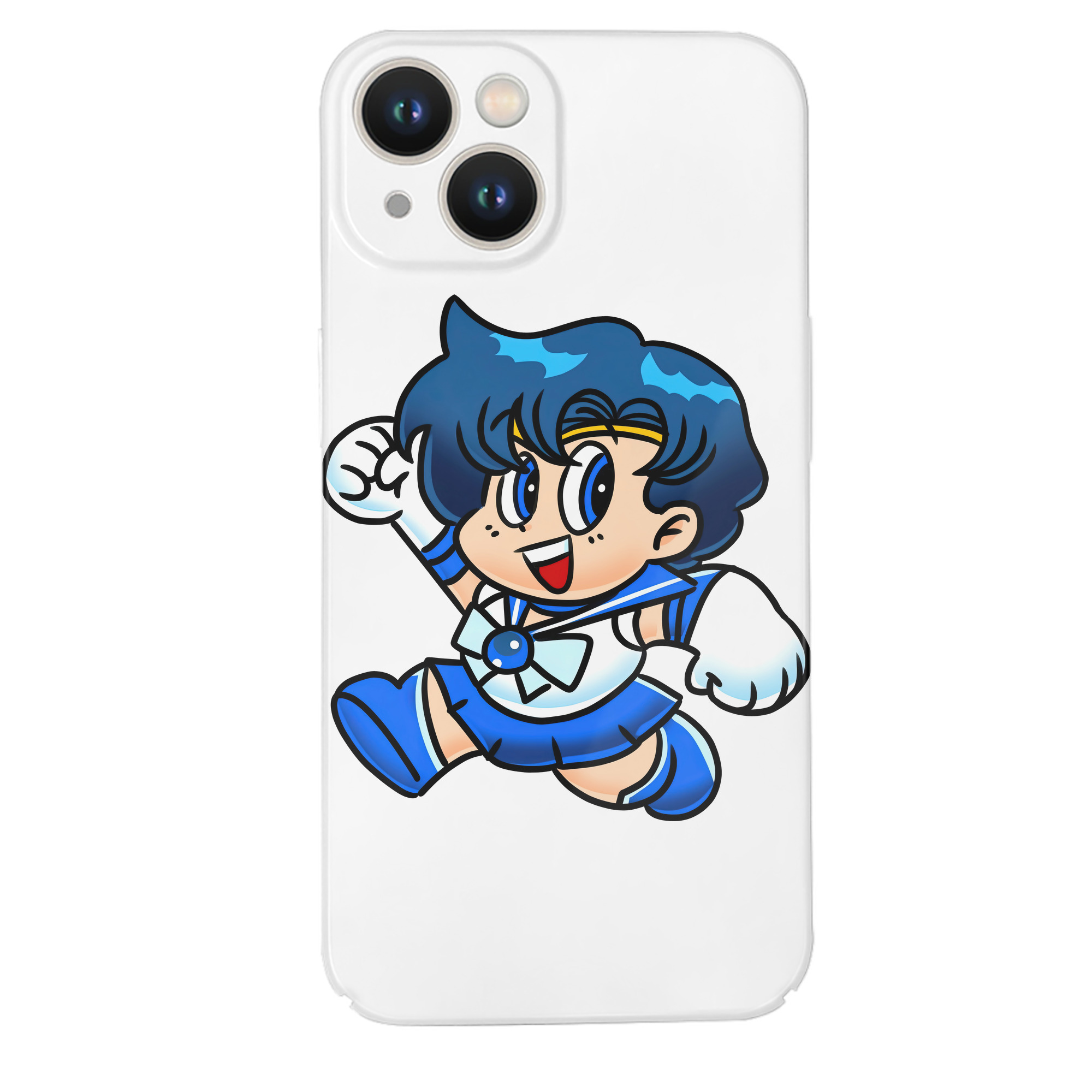 （画像用） 美少女戦士セーラームーン 水野 亜美 みずの あみ Sailor Moon Mizuno Ami 【iPhone 14シリーズ対応】ハードケース