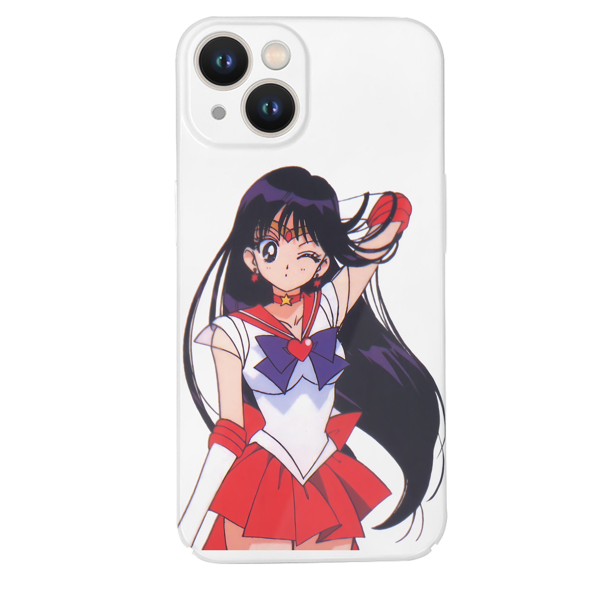 （画像用） 美少女戦士セーラームーン 火野レイ ひの レイ Sailor Moon Hino Rei （セーラーマーズ,Sailor Mars） 【iPhone 14シリーズ対応】ハードケース